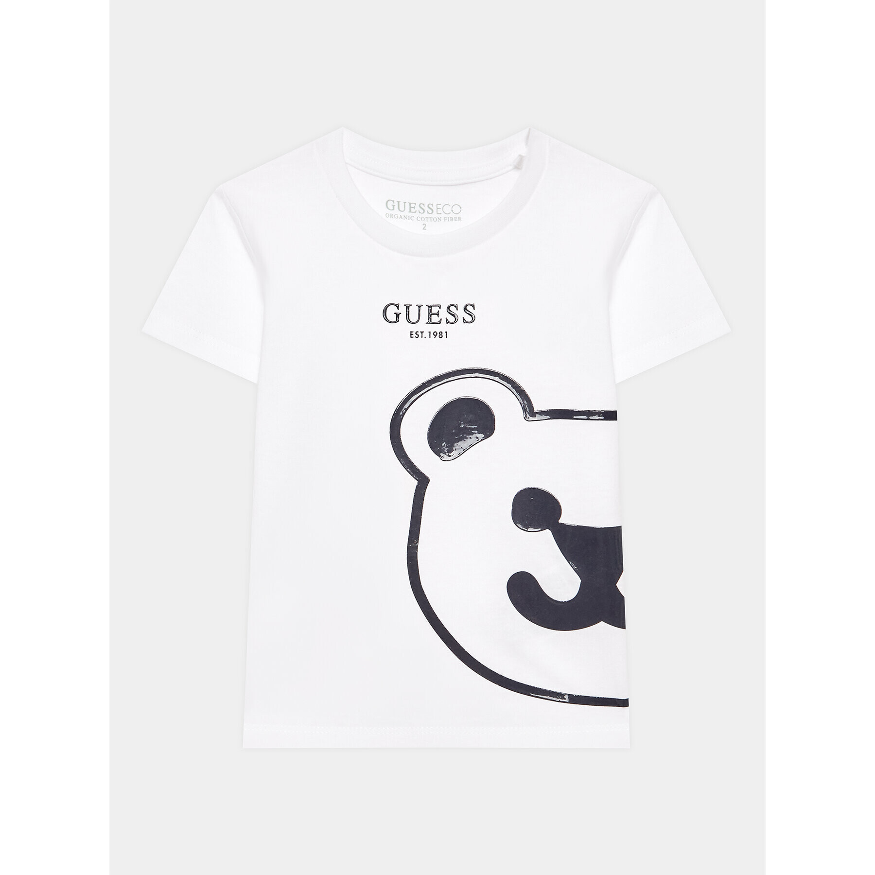 Guess T-Shirt N3YI06 K8HM4 Bílá Regular Fit - Pepit.cz