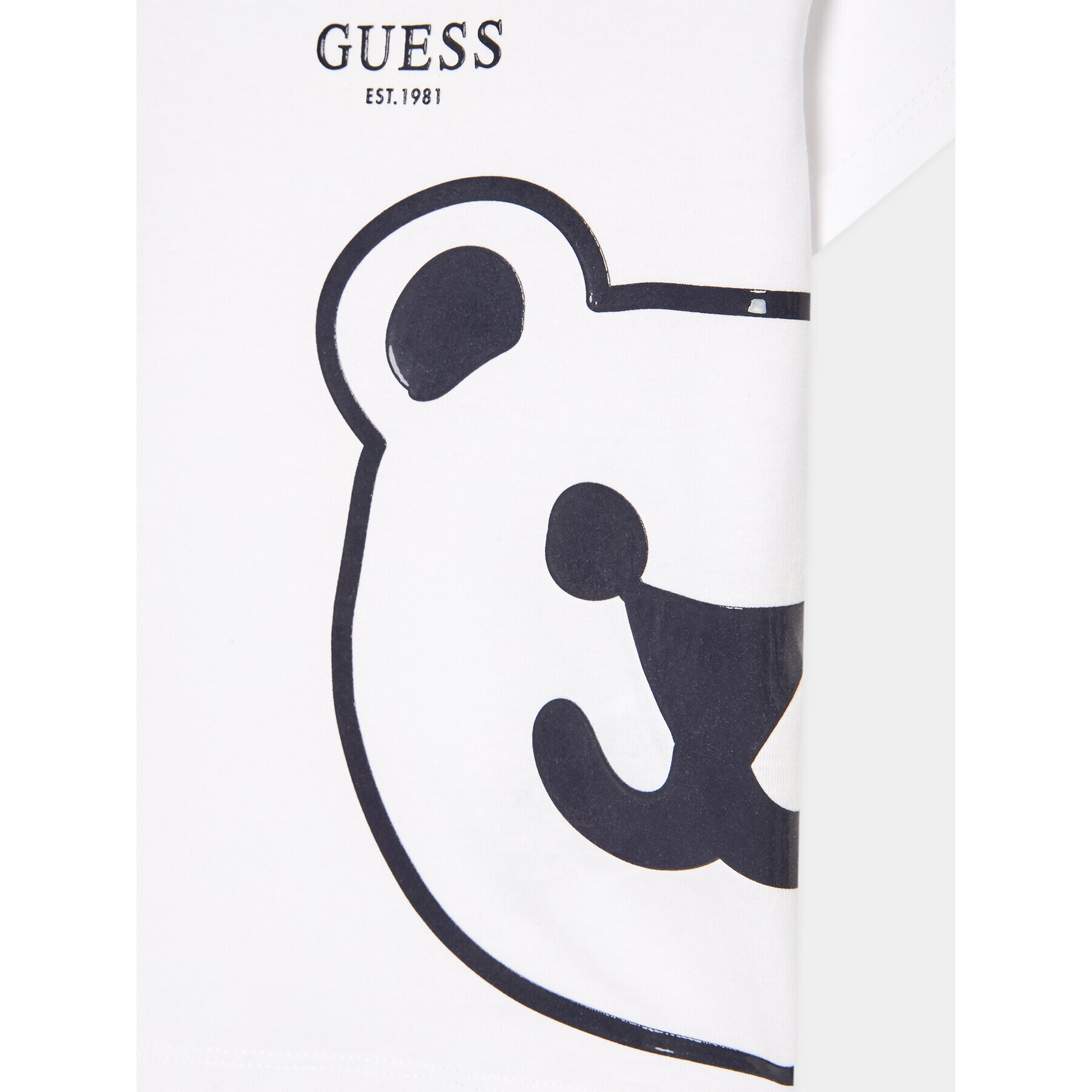 Guess T-Shirt N3YI06 K8HM4 Bílá Regular Fit - Pepit.cz