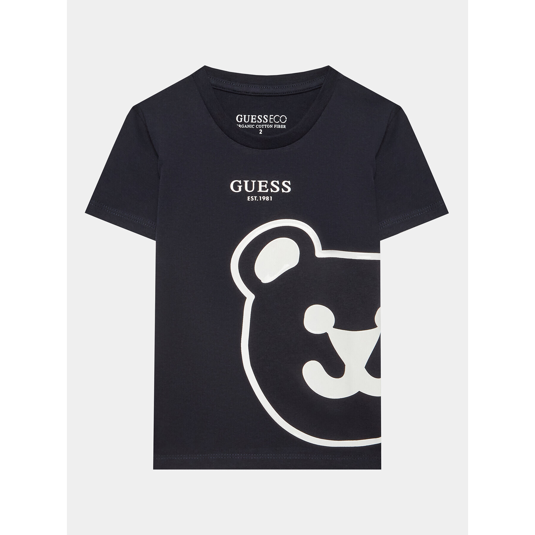 Guess T-Shirt N3YI06 K8HM4 Tmavomodrá Regular Fit - Pepit.cz