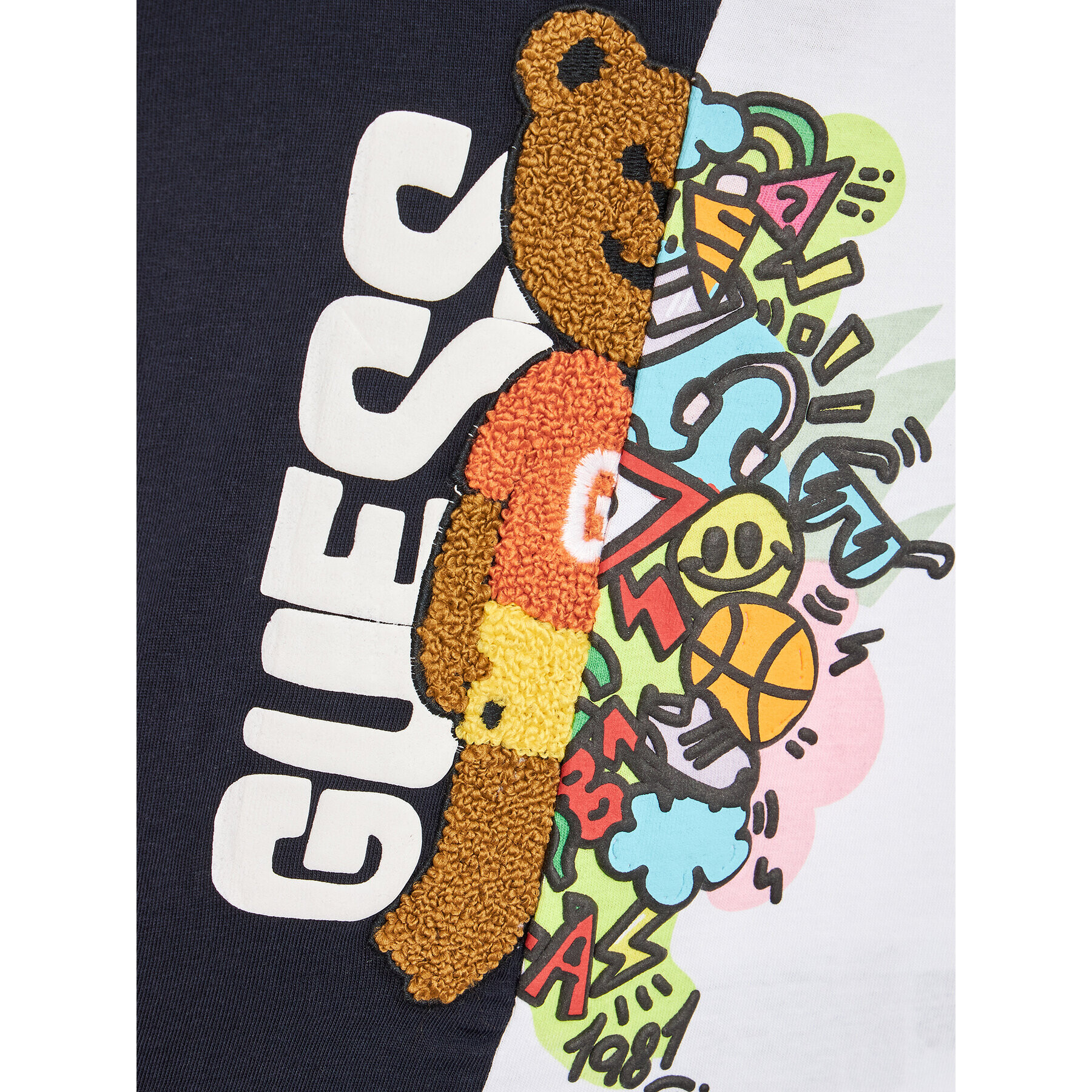 Guess T-Shirt N3YI12 K8HM4 Barevná Regular Fit - Pepit.cz