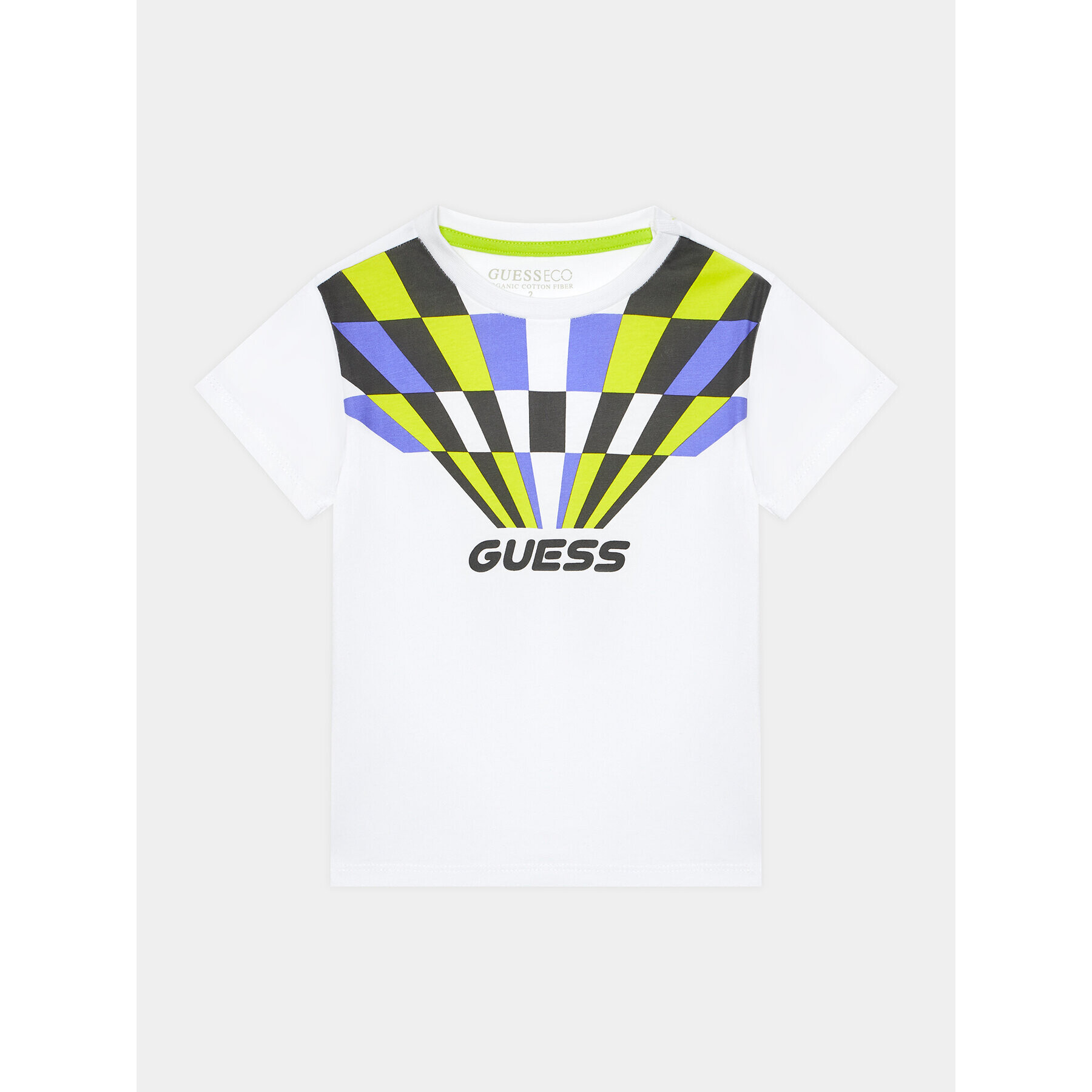 Guess T-Shirt N4RI05 K8HM4 Bílá Regular Fit - Pepit.cz