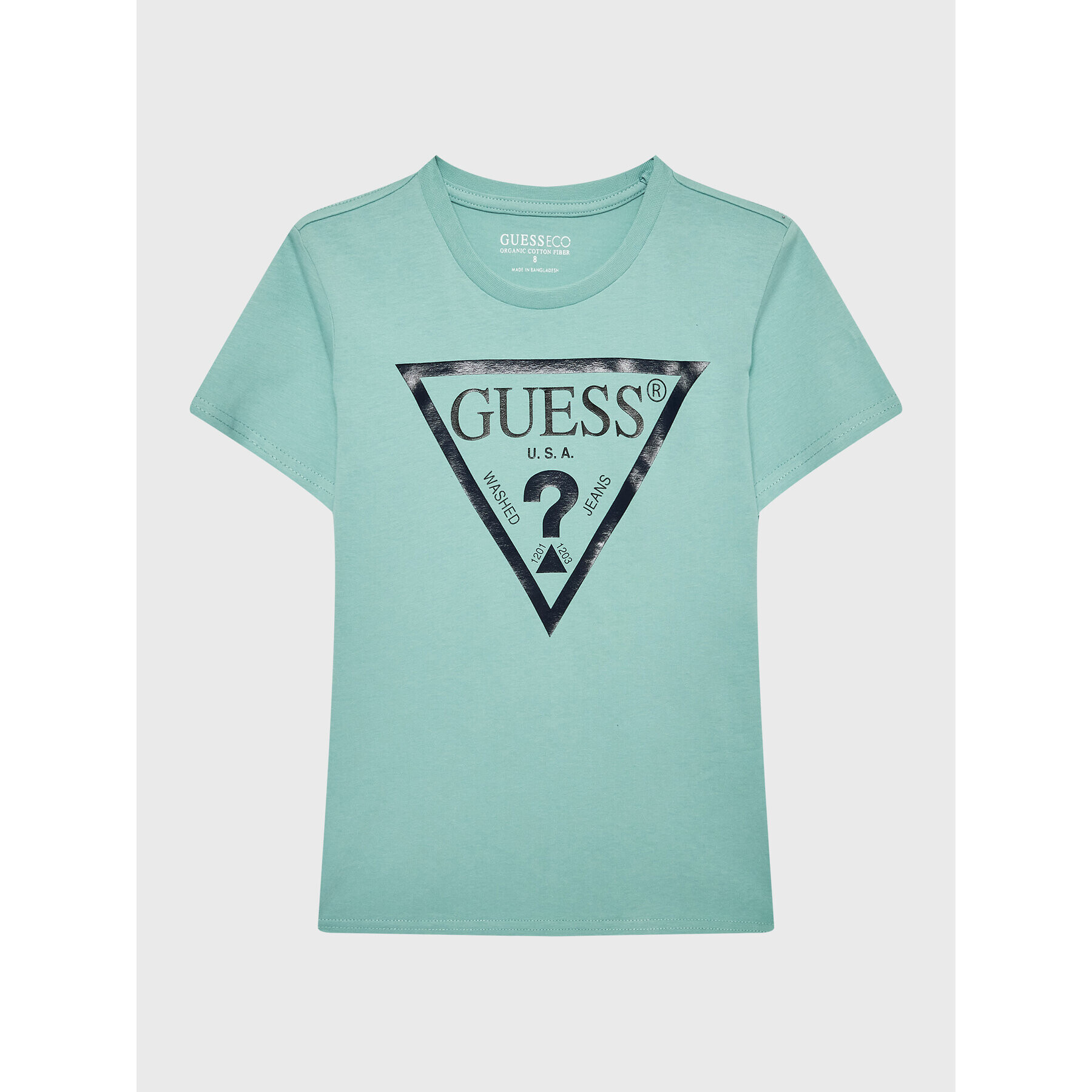 Guess T-Shirt N73I55 K8HM0 Modrá Regular Fit - Pepit.cz