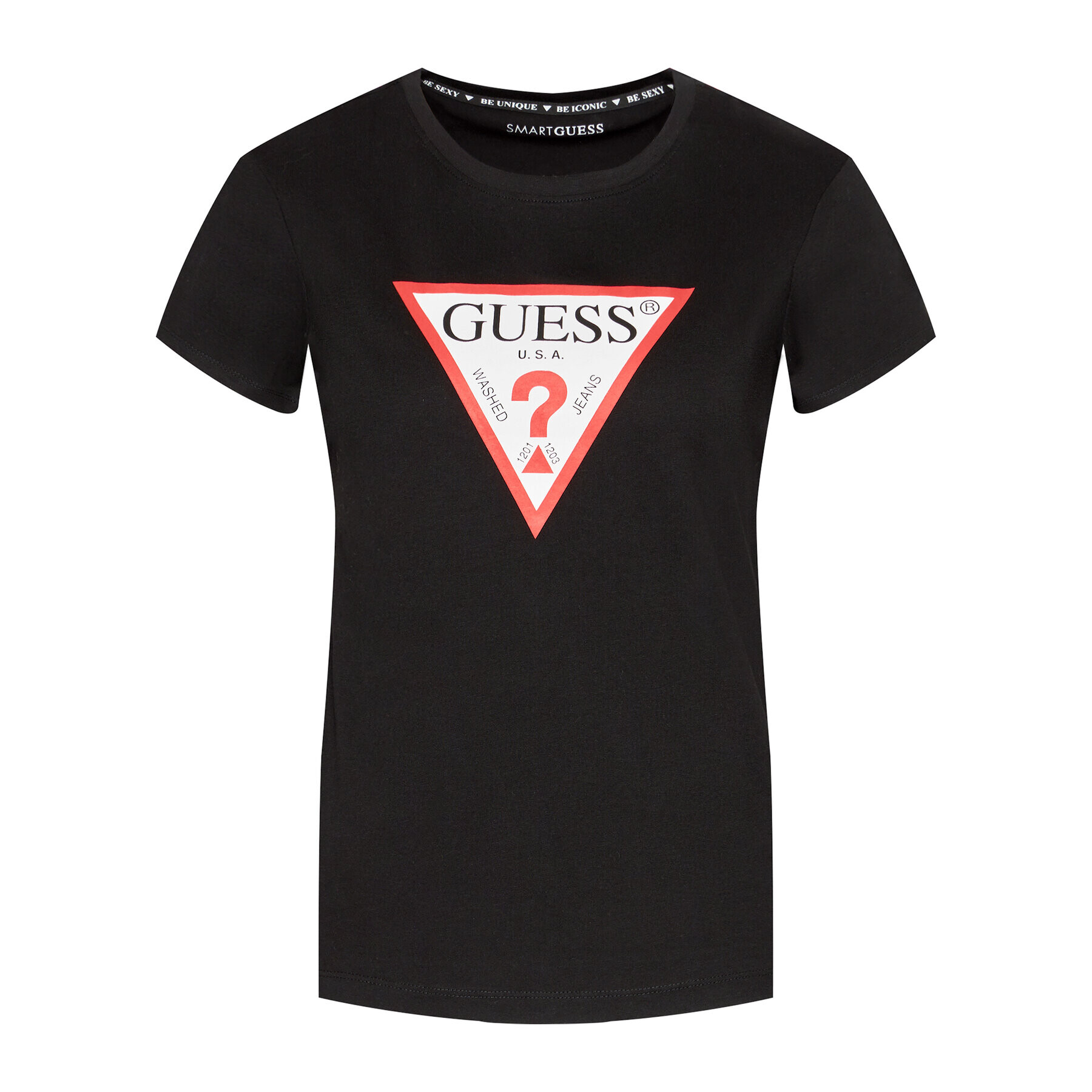 Guess T-Shirt Original W1YI1B I3Z11 Černá Boxy Fit - Pepit.cz