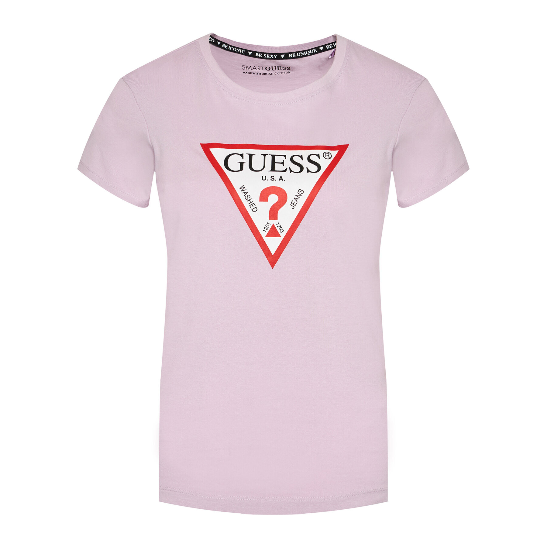 Guess T-Shirt Original W1YI1B I3Z11 Fialová Boxy Fit - Pepit.cz