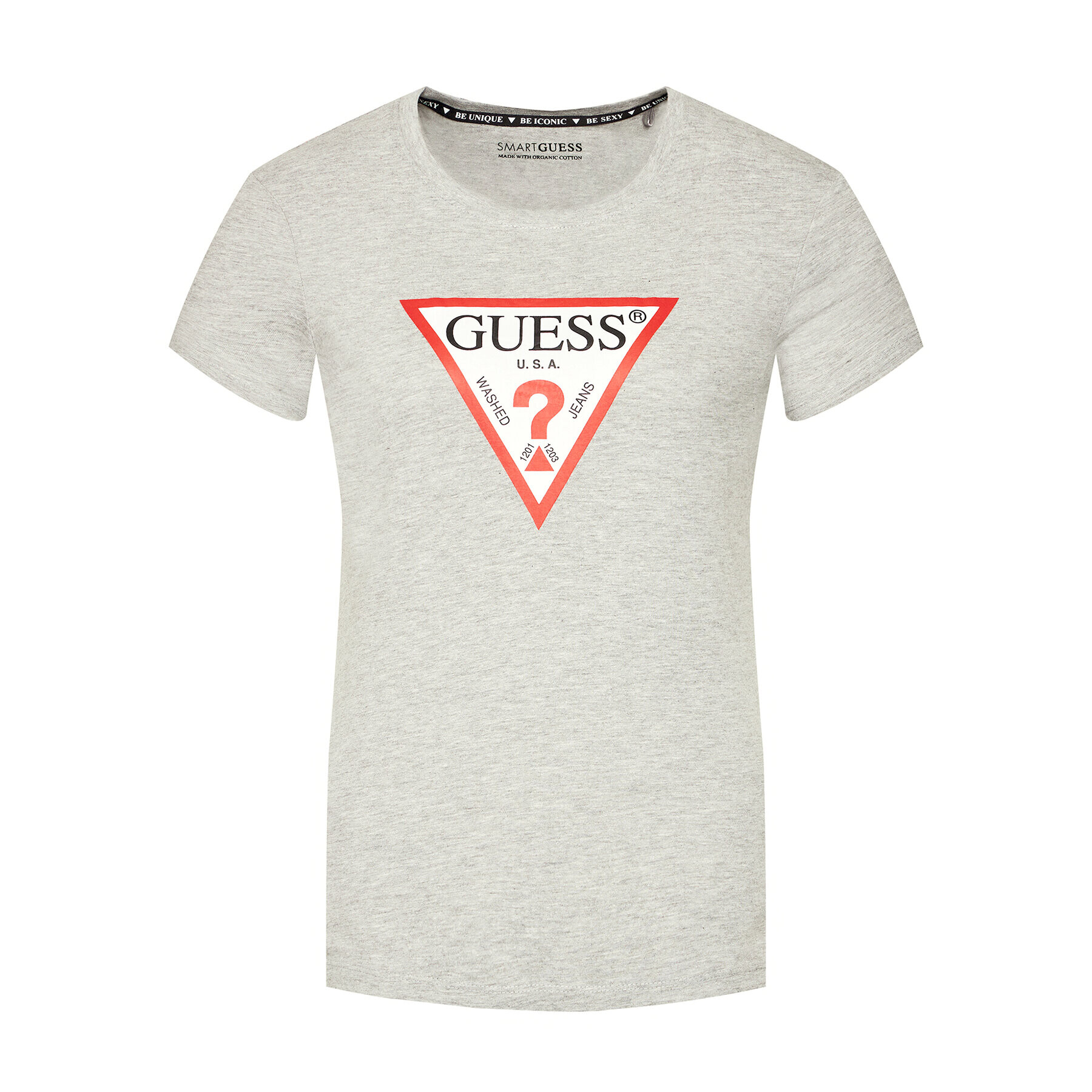 Guess T-Shirt Original W1YI1B I3Z11 Šedá Boxy Fit - Pepit.cz