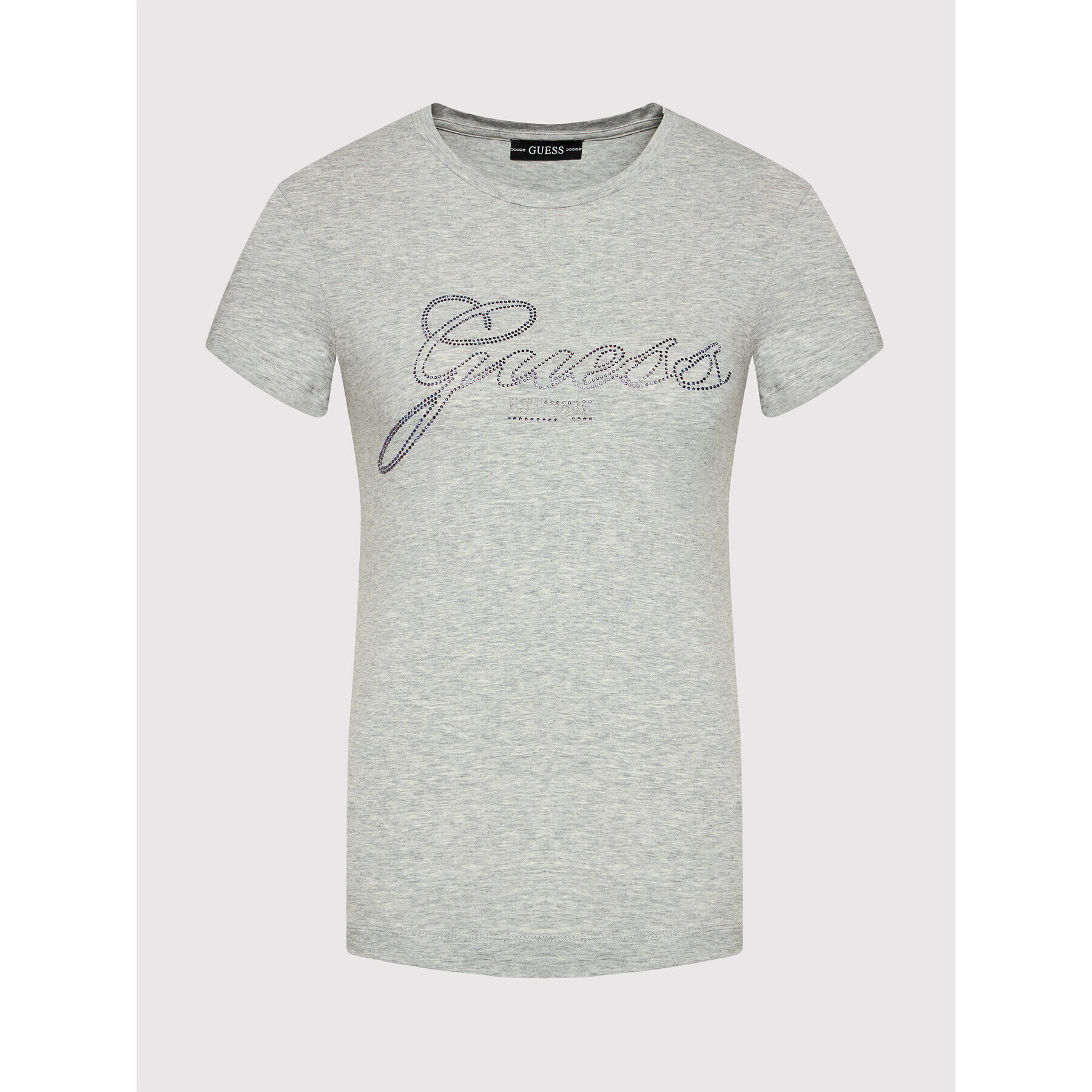 Guess T-Shirt Selina W1YI85 J1311 Šedá Slim Fit - Pepit.cz