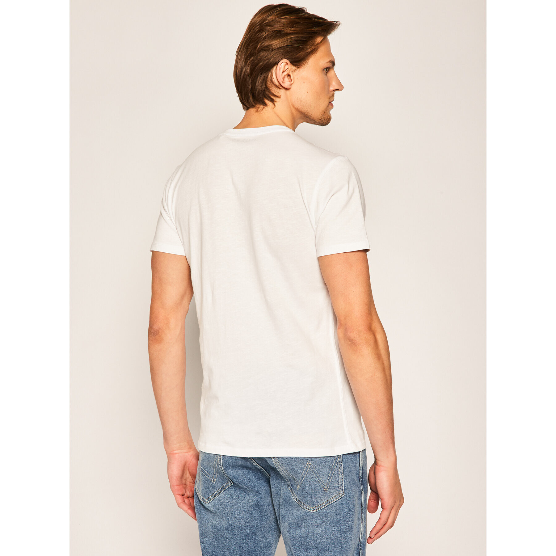 Guess T-Shirt So Fresh So Clean M0GI56 K6XN0 Bílá Slim Fit - Pepit.cz