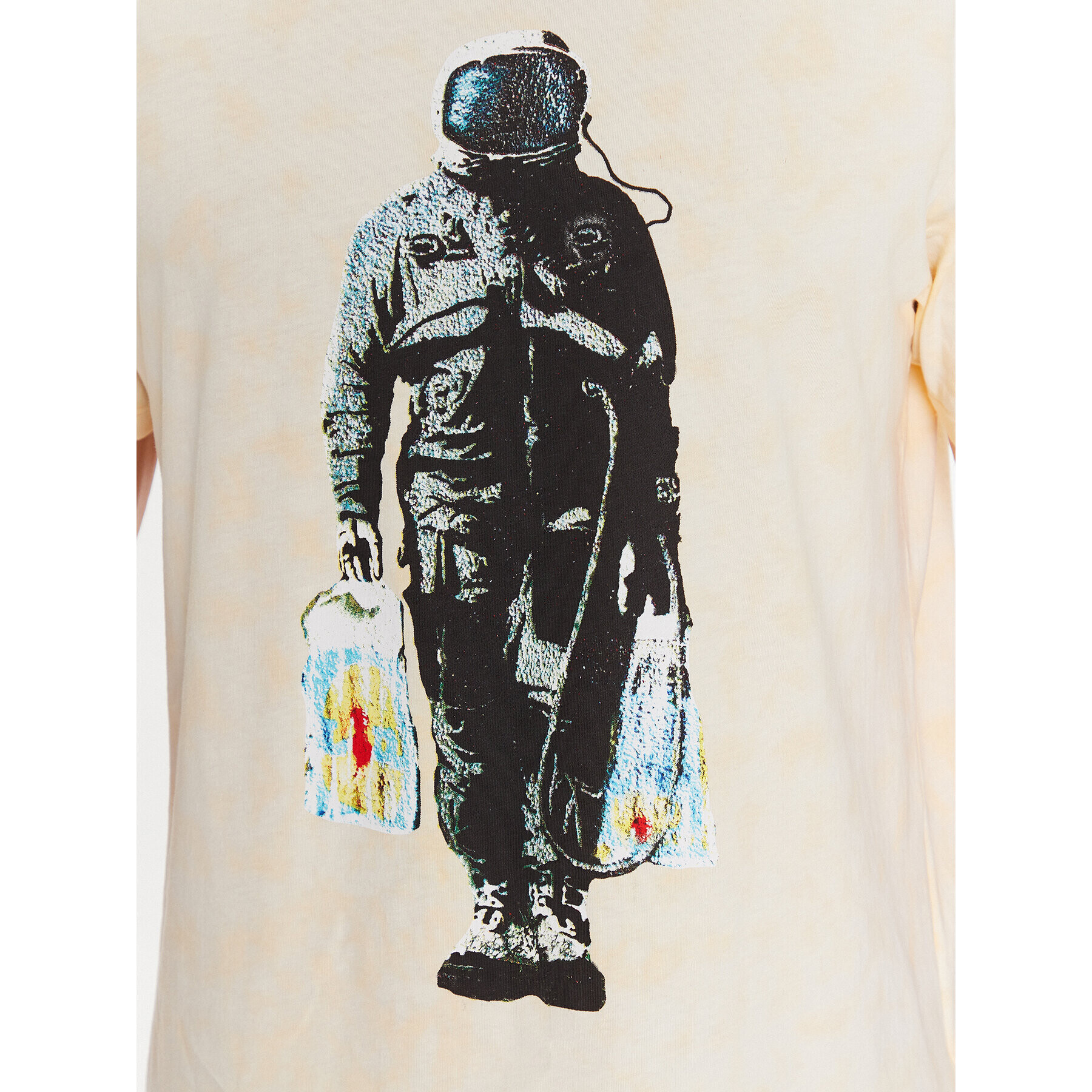 Guess T-Shirt Spaceman M3GI79 K9RM3 Žlutá Regular Fit - Pepit.cz