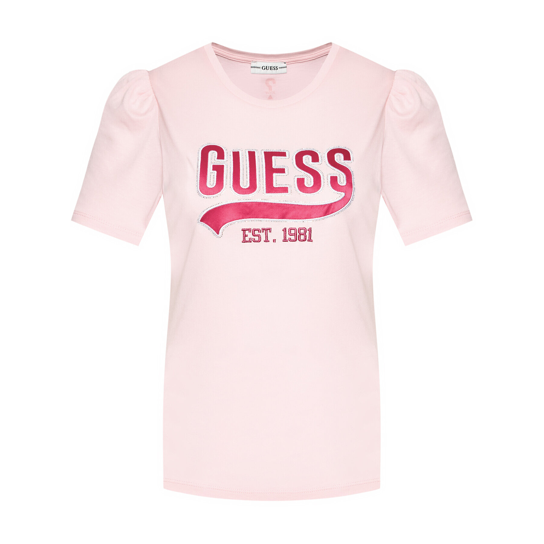 Guess T-Shirt Ss Cn Marisol W1GI0H K46D0 Růžová Regular Fit - Pepit.cz