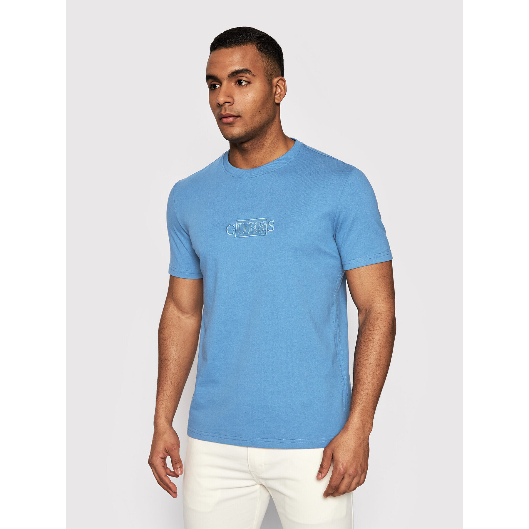 Guess T-Shirt Tapin M2GI28 I3Z11 Modrá Slim Fit - Pepit.cz