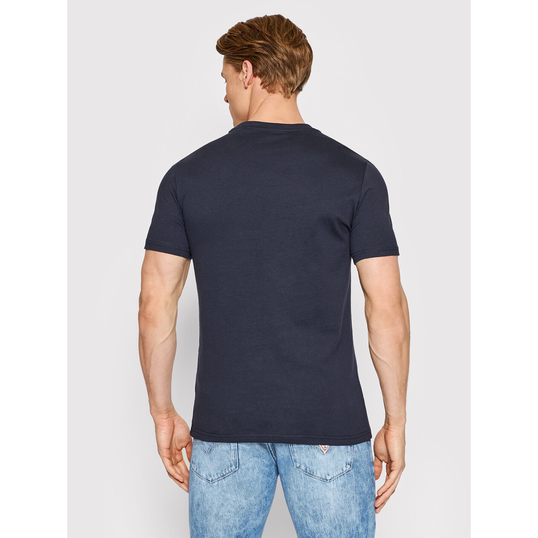 Guess T-Shirt Tapin M2GI28 I3Z11 Tmavomodrá Slim Fit - Pepit.cz