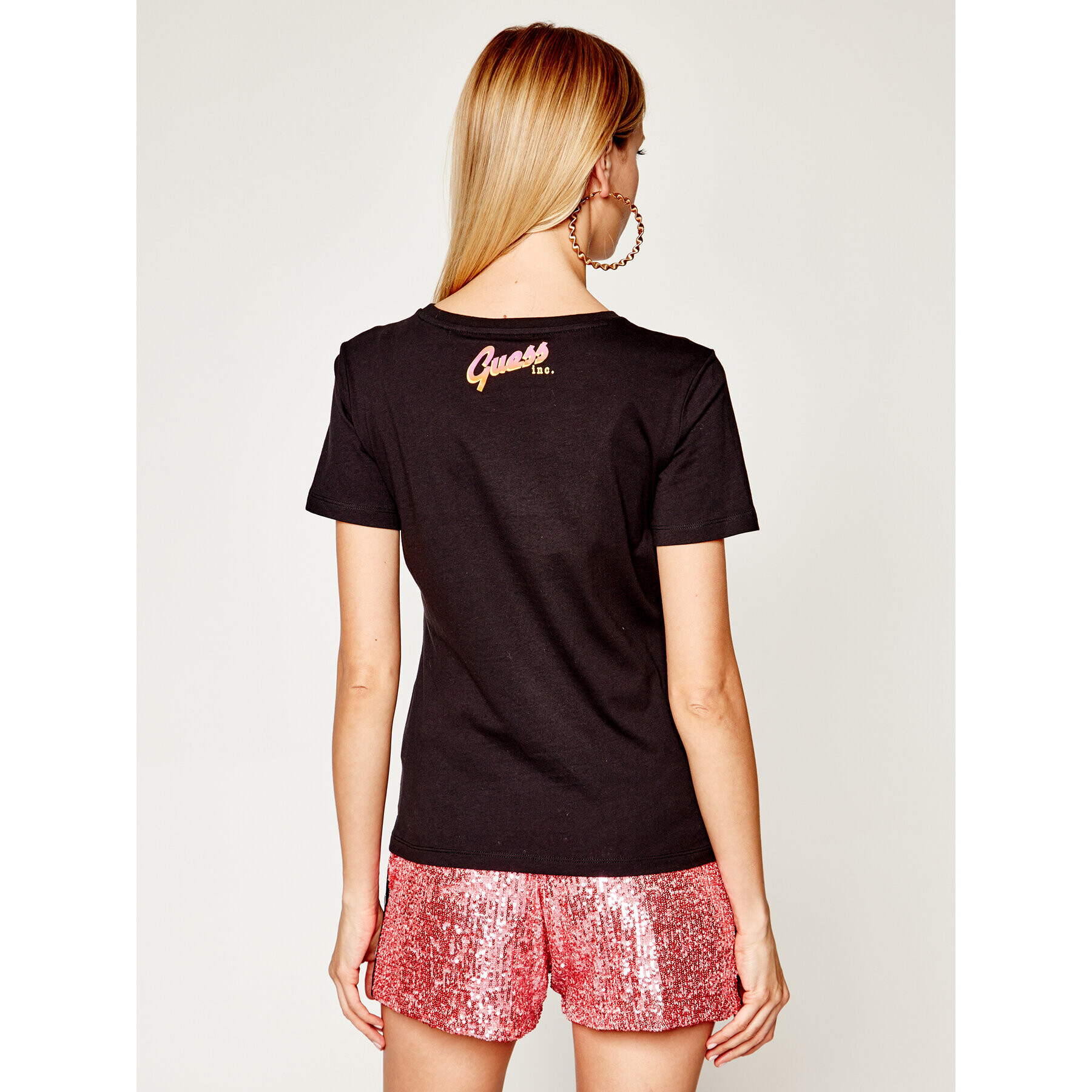 Guess T-Shirt Tessa W0GI0K JA900 Černá Regular Fit - Pepit.cz