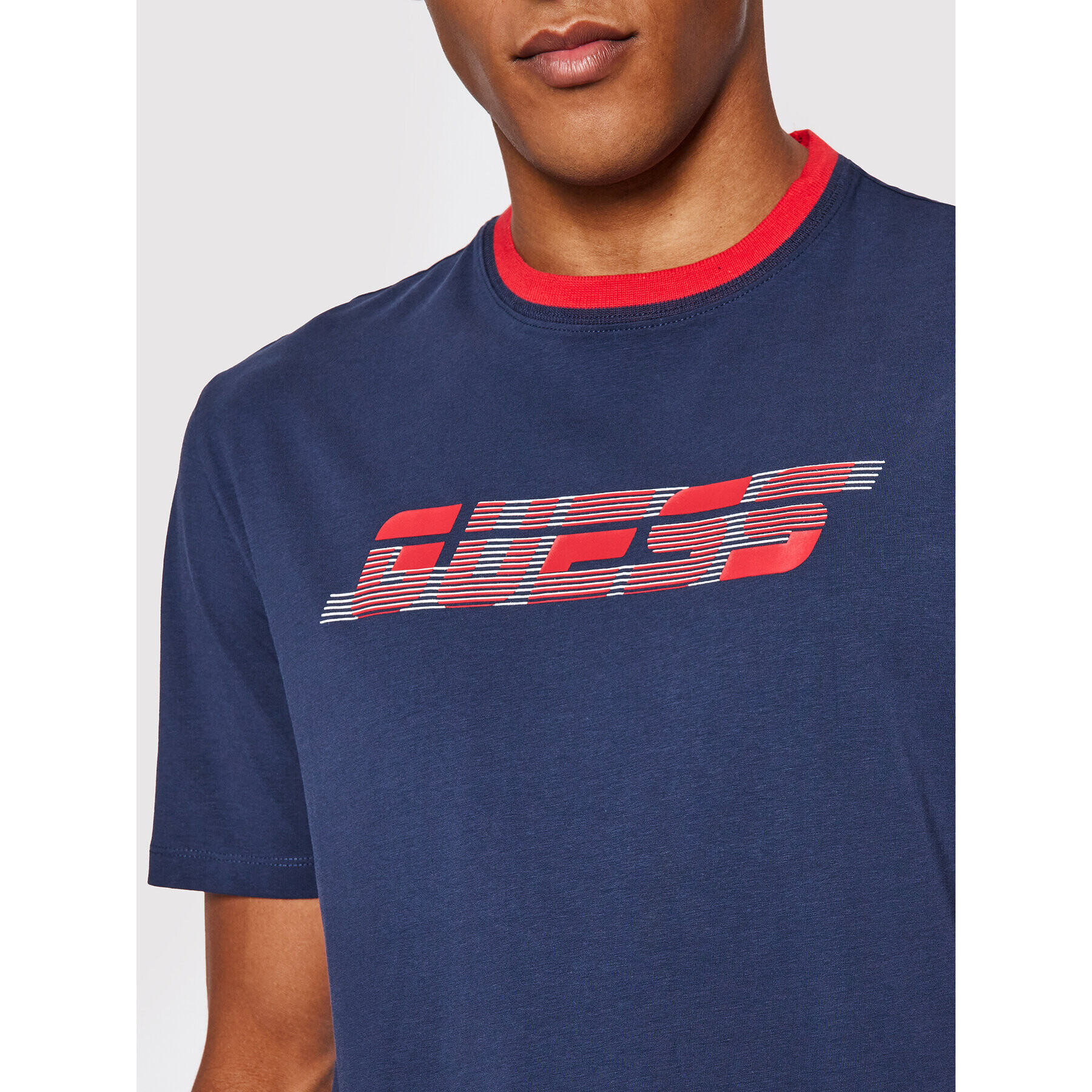 Guess T-Shirt U1GA33 J1311 Tmavomodrá Regular Fit - Pepit.cz