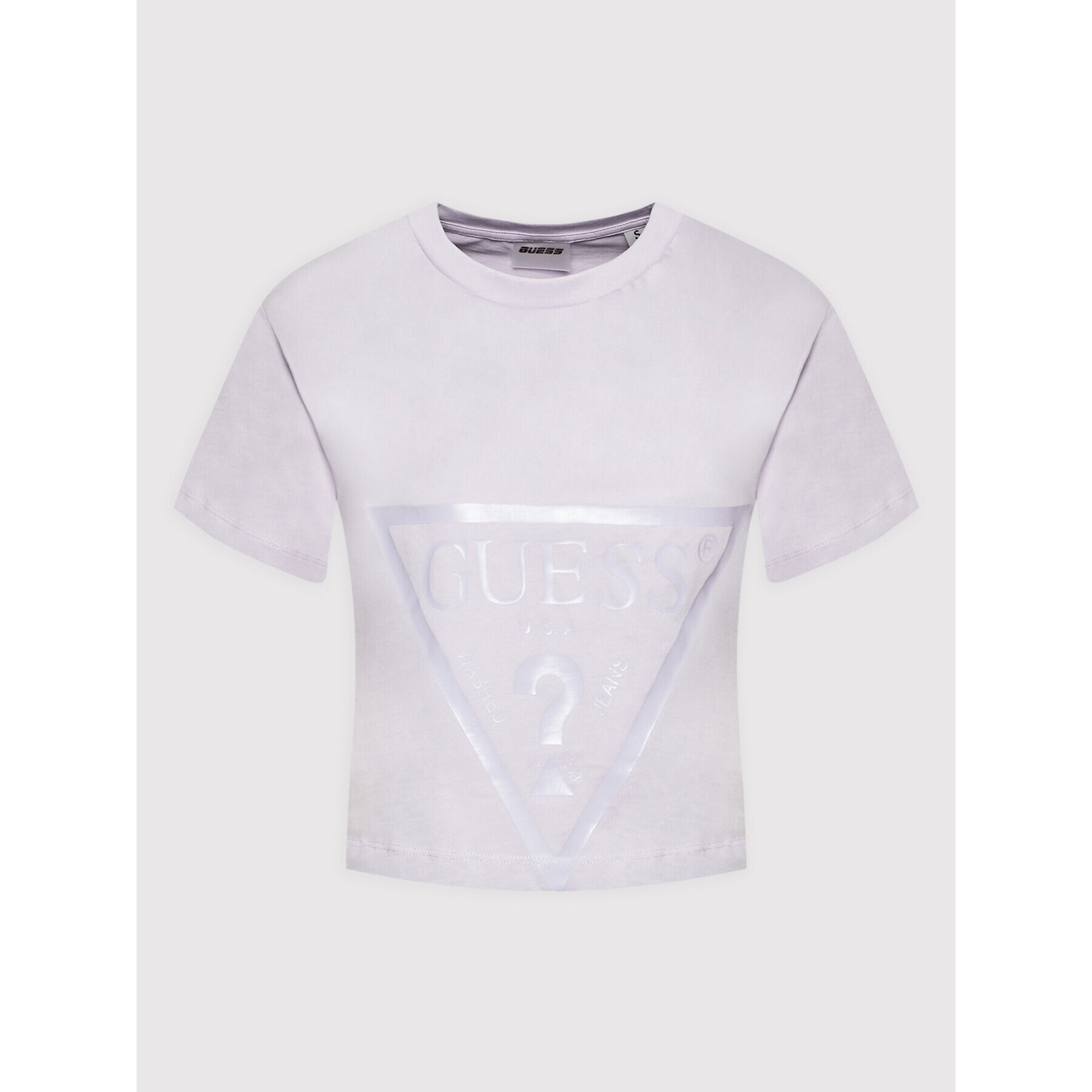 Guess T-Shirt V2RI00 K8HM0 Fialová Relaxed Fit - Pepit.cz