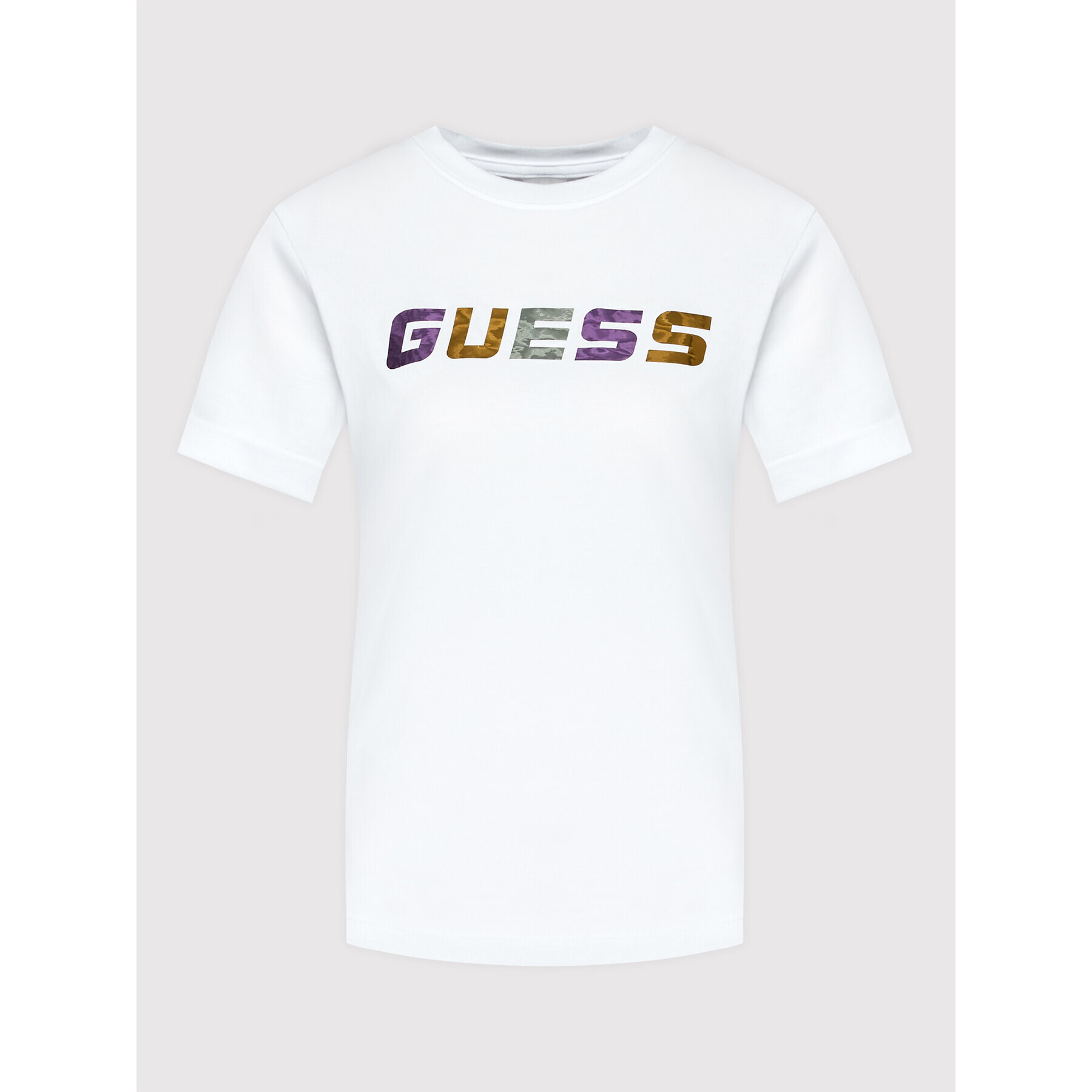 Guess T-Shirt V2YI04 I3Z11 Bílá Regular Fit - Pepit.cz