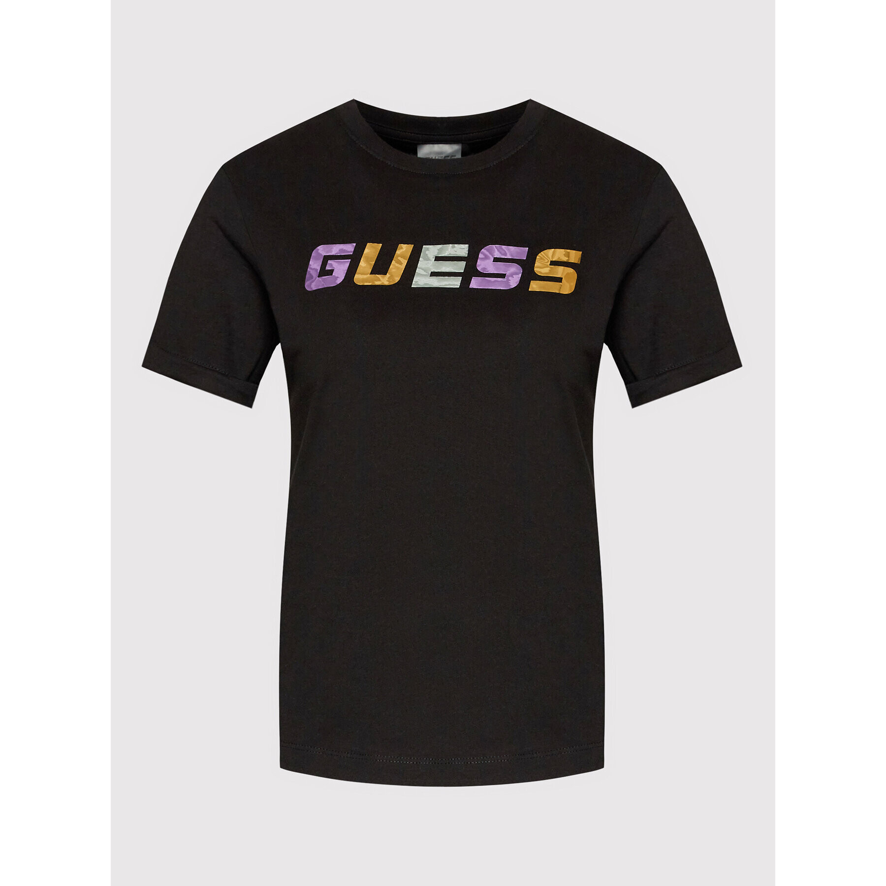 Guess T-Shirt V2YI04 I3Z11 Černá Regular Fit - Pepit.cz