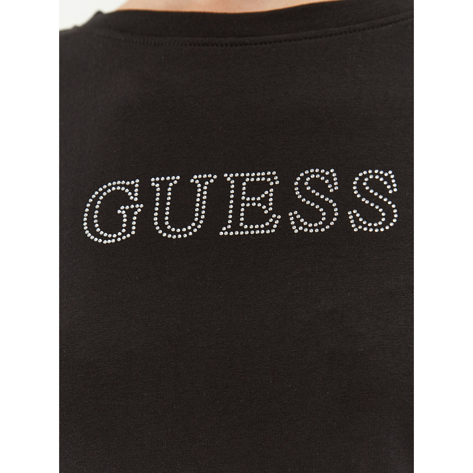 Guess T-Shirt V3BI11 J1314 Černá Regular Fit - Pepit.cz