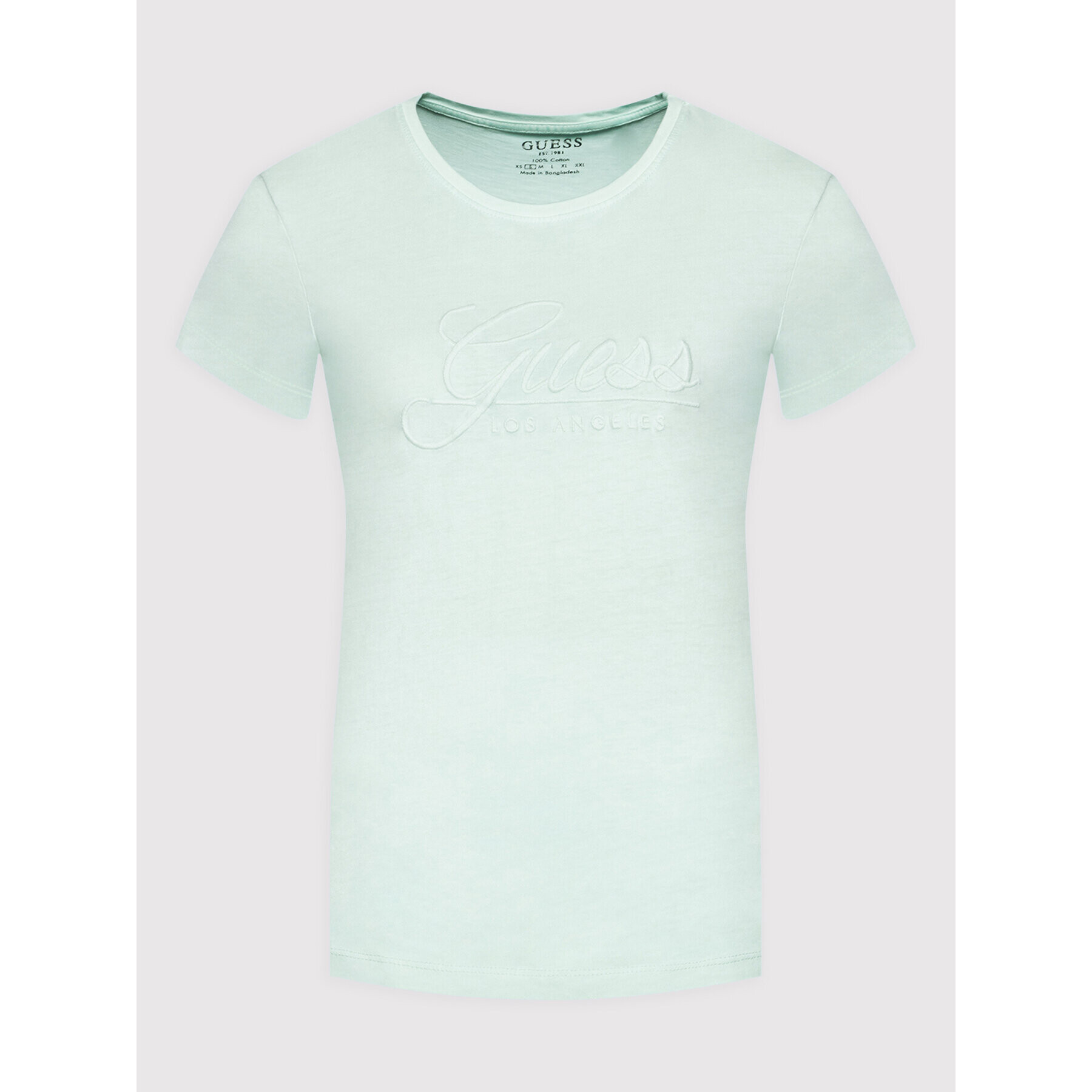 Guess T-Shirt W2GI09 I3Z00 Zelená Regular Fit - Pepit.cz