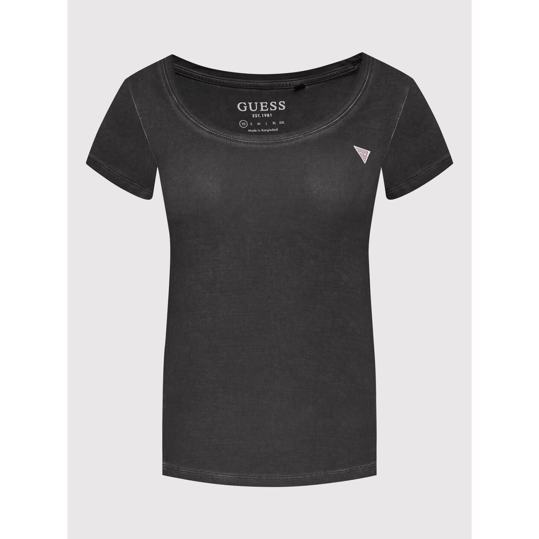 Guess T-Shirt W2GI52 KA0Q1 Šedá Slim Fit - Pepit.cz