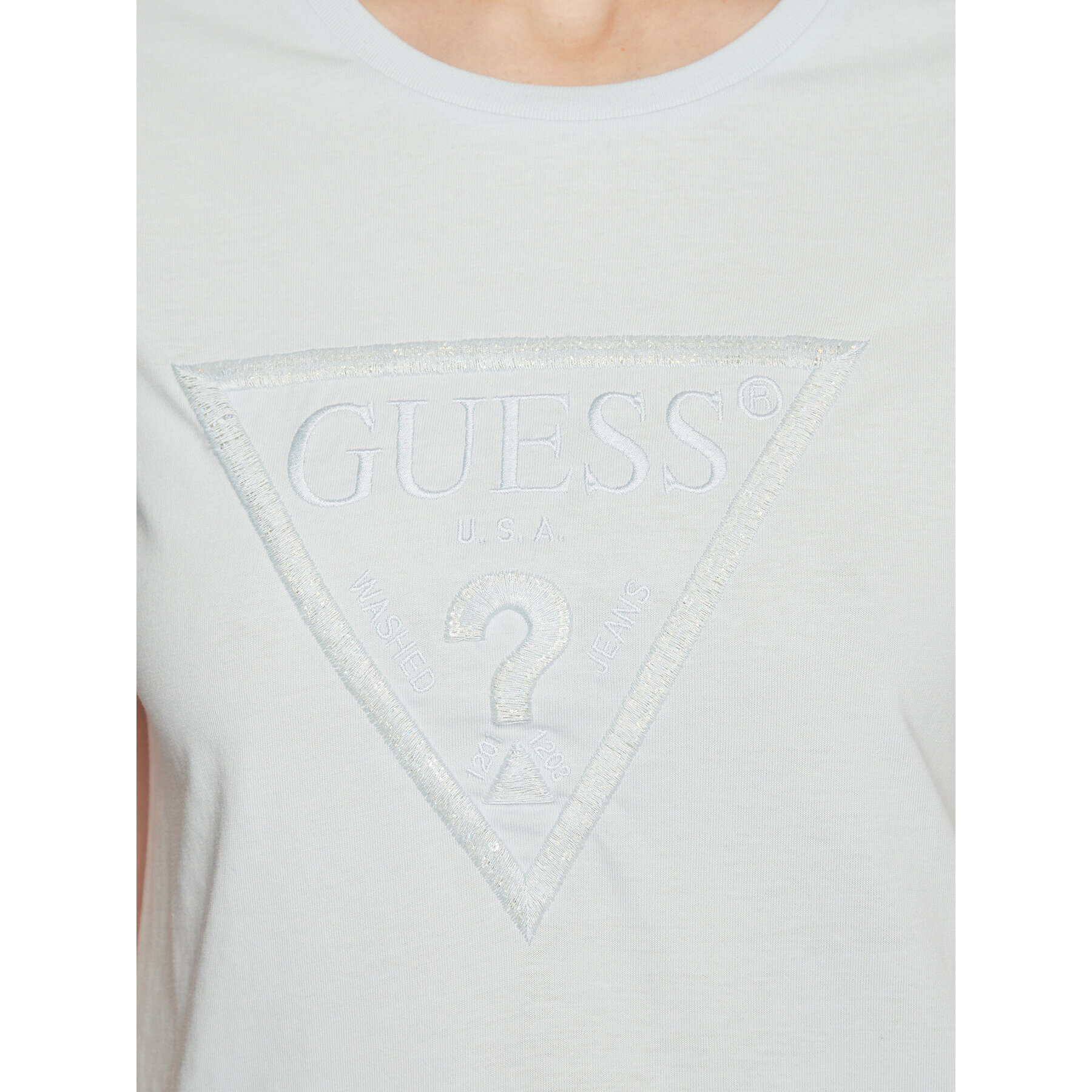 Guess T-Shirt W3RI19 I3Z14 Modrá Regular Fit - Pepit.cz