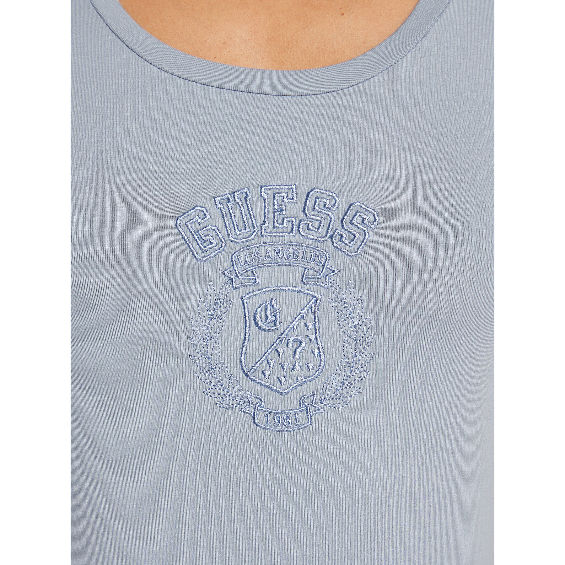 Guess T-Shirt W3RI60 J1314 Modrá Regular Fit - Pepit.cz