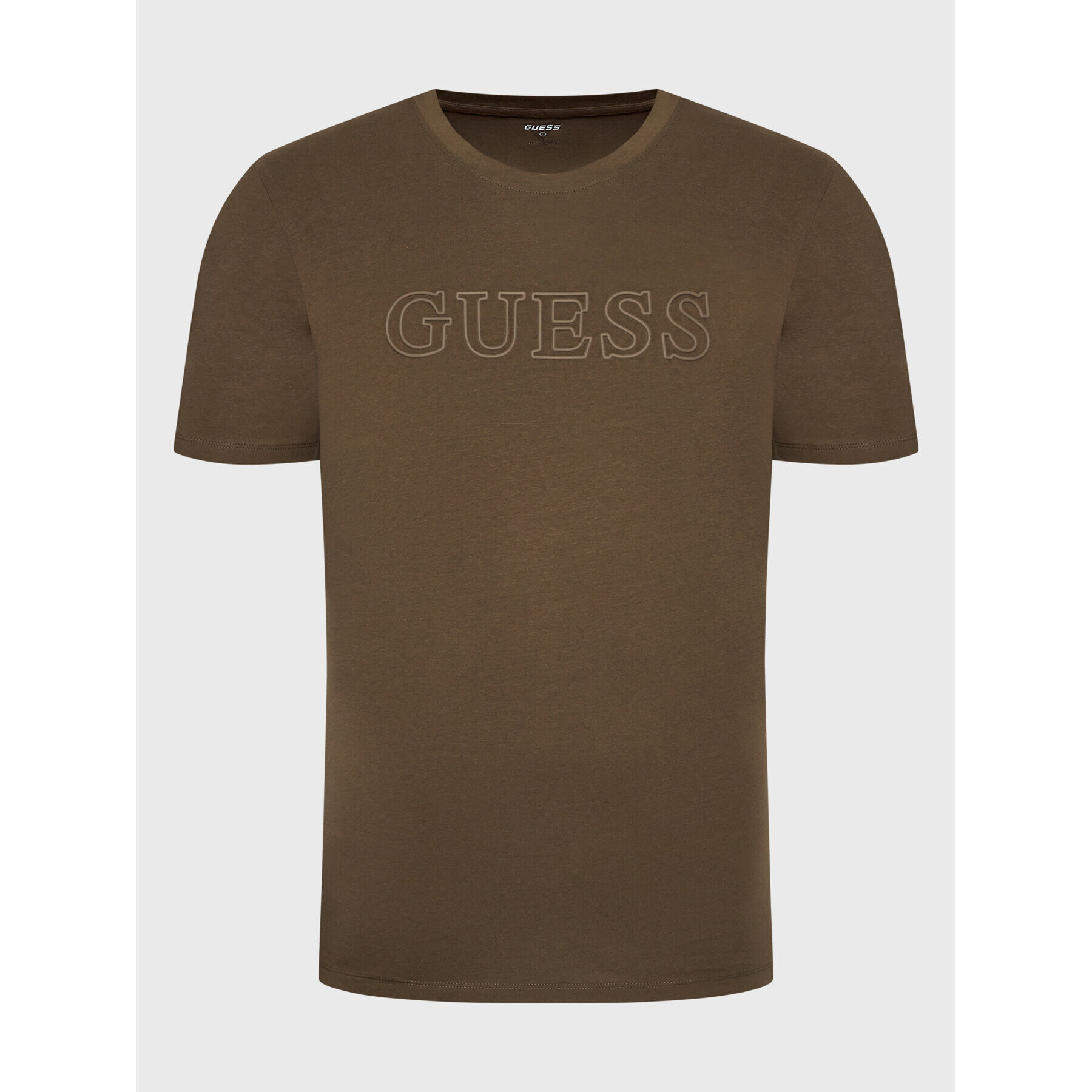 Guess T-Shirt Z2YI11 J1311 Hnědá Regular Fit - Pepit.cz