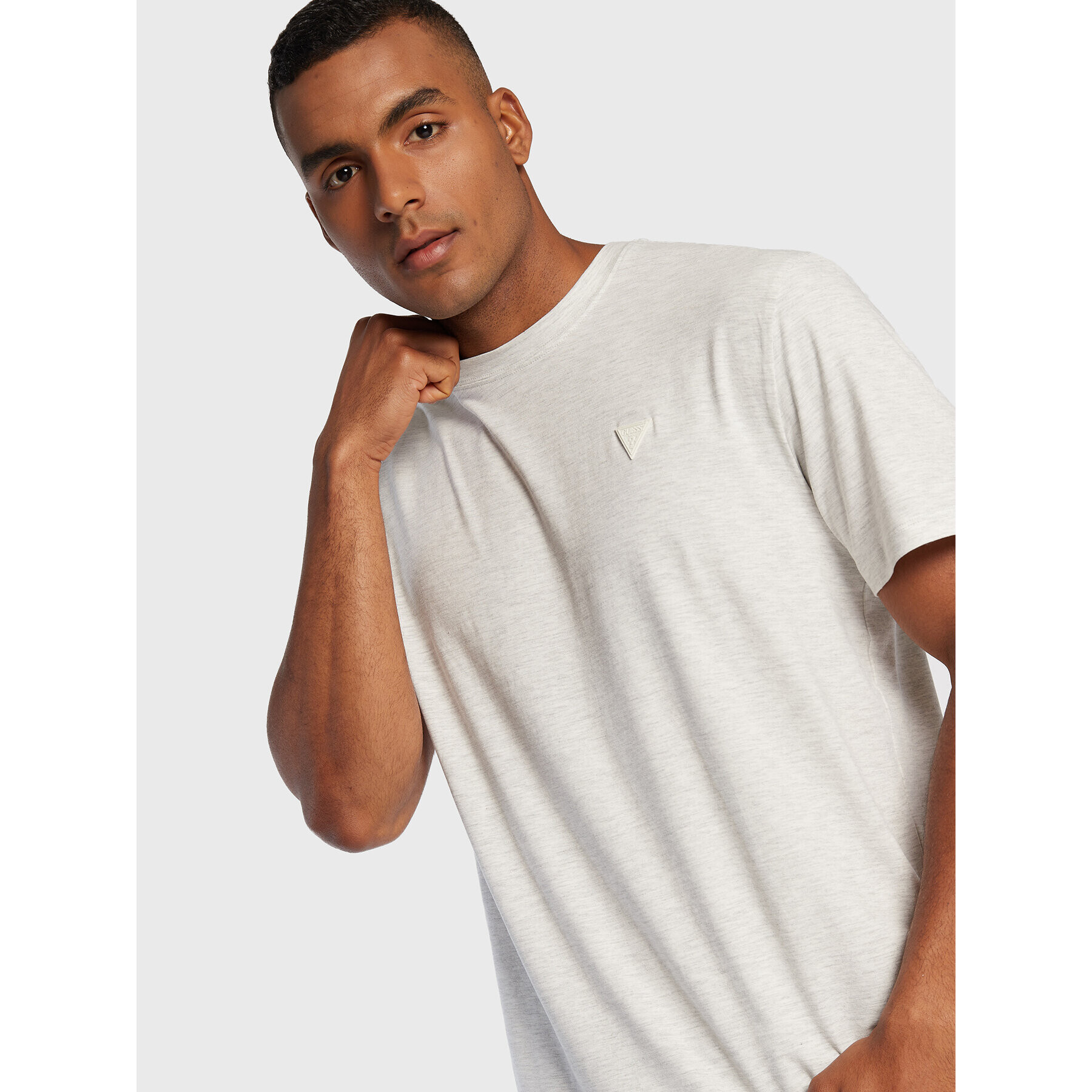 Guess T-Shirt Z2YI12 JR06K Šedá Regular Fit - Pepit.cz