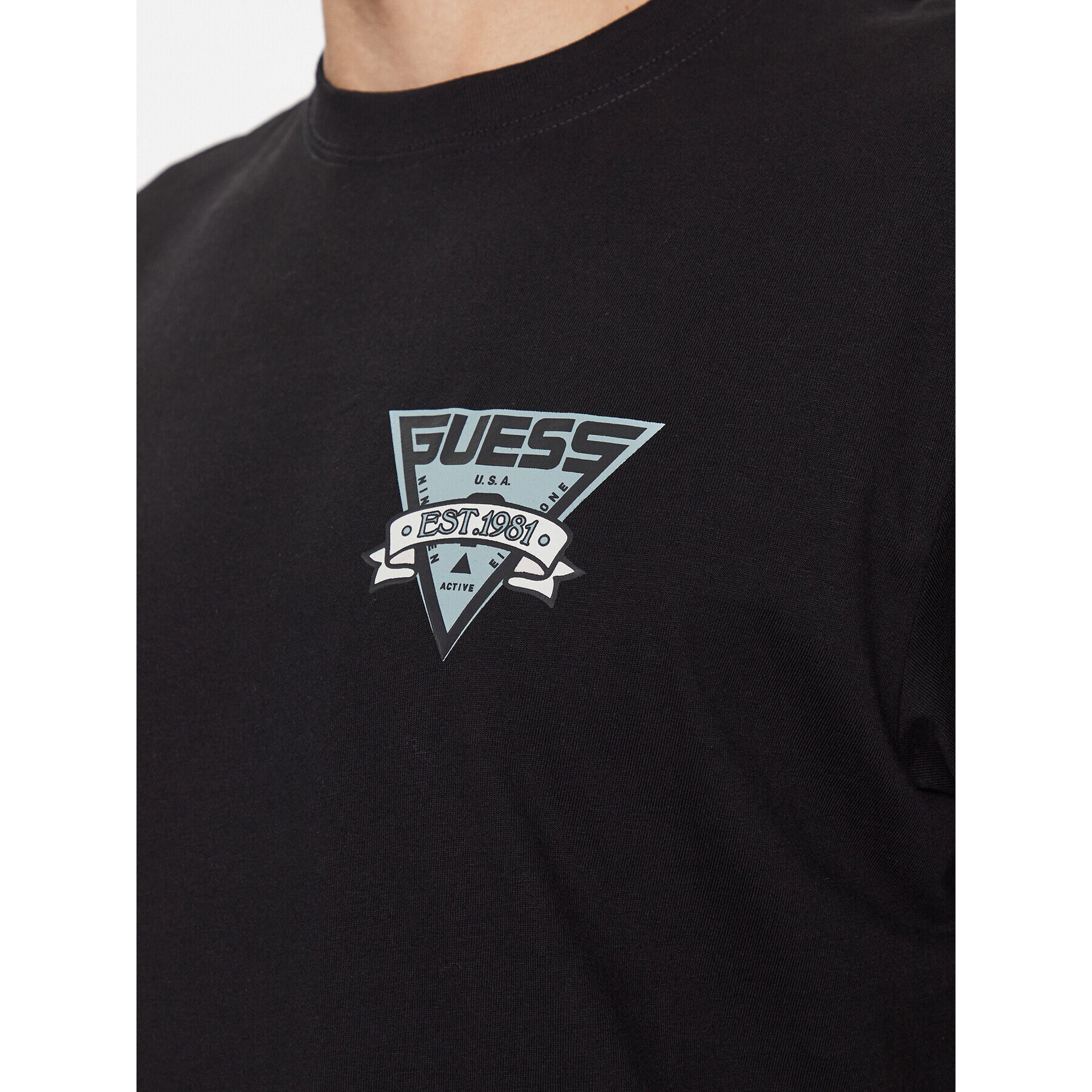 Guess T-Shirt Z3BI06 I3Z14 Černá Regular Fit - Pepit.cz