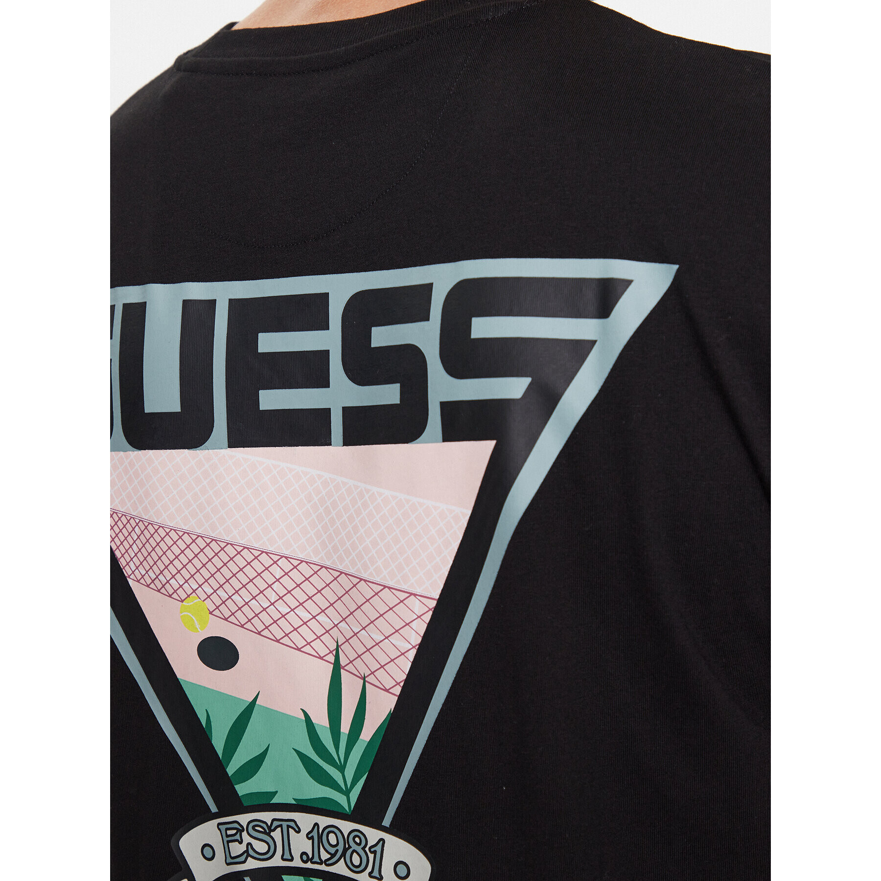 Guess T-Shirt Z3BI06 I3Z14 Černá Regular Fit - Pepit.cz