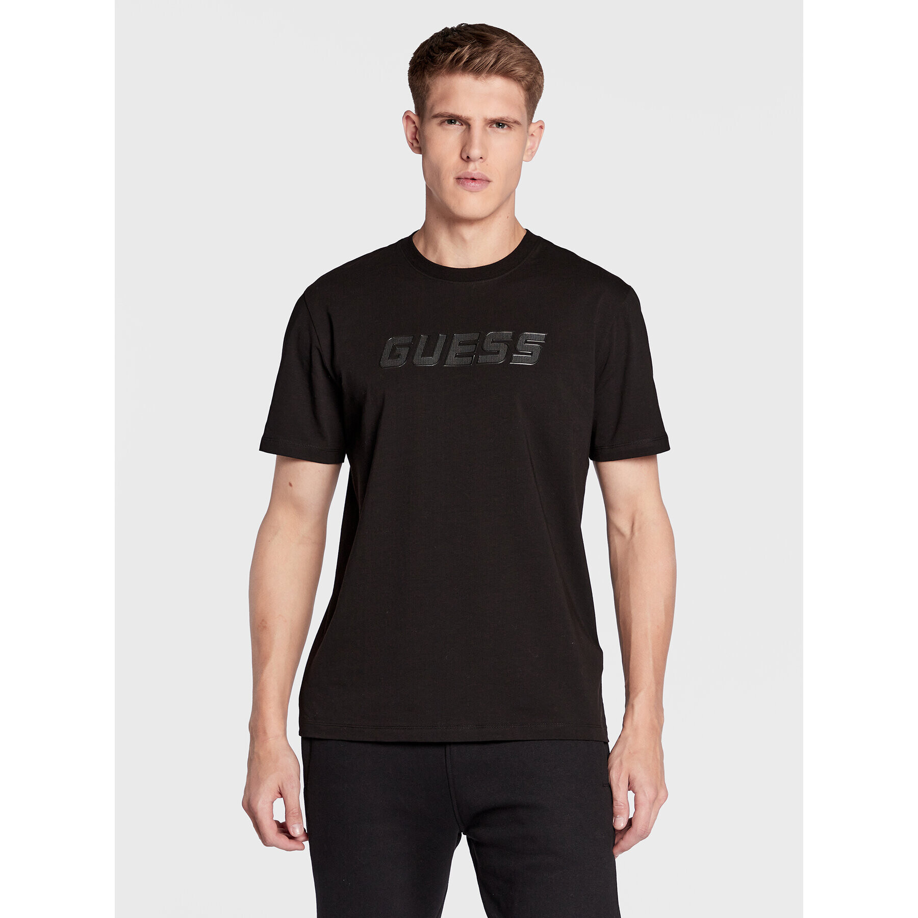 Guess T-Shirt Z3RI00 J1314 Černá Regular Fit - Pepit.cz