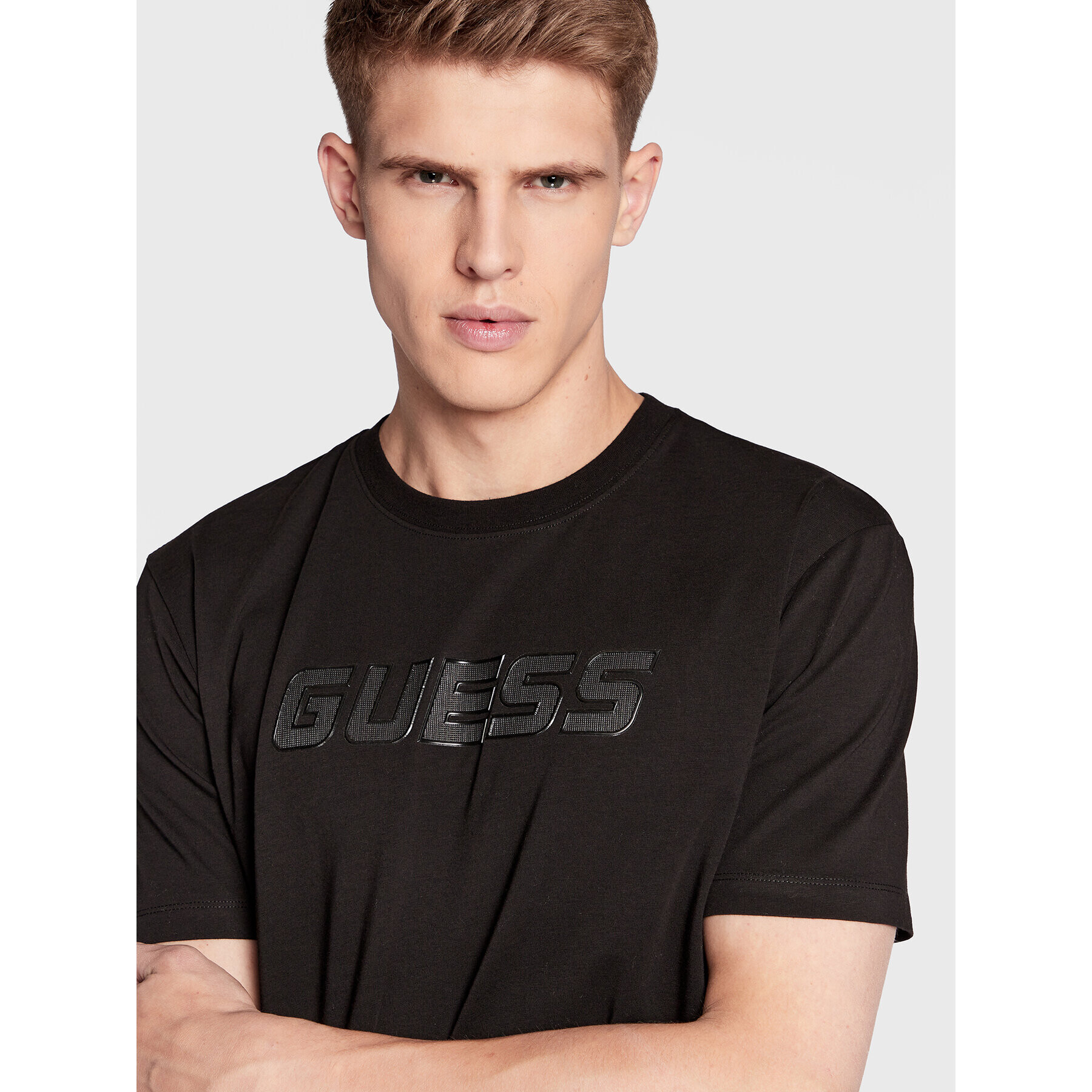 Guess T-Shirt Z3RI00 J1314 Černá Regular Fit - Pepit.cz