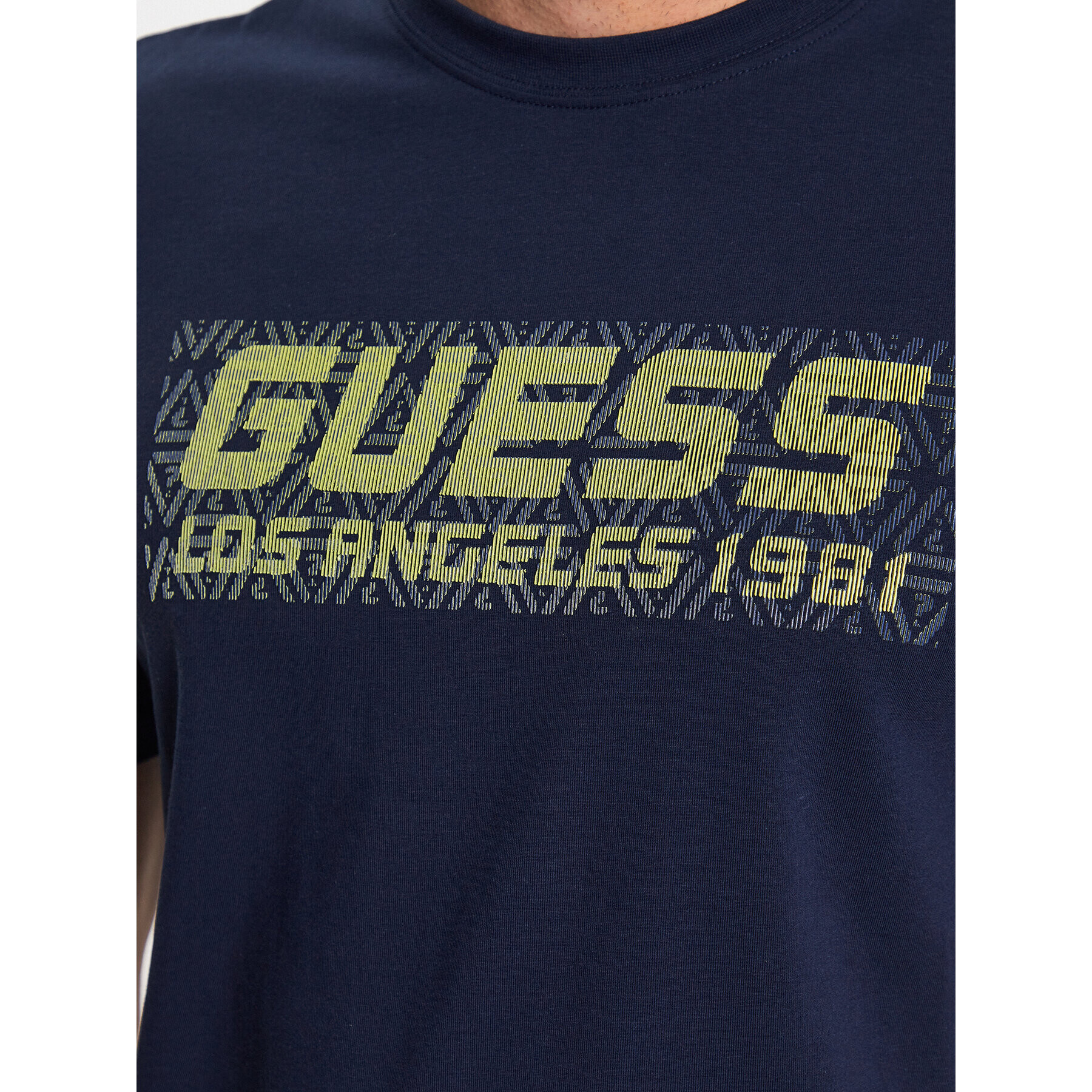 Guess T-Shirt Z3YI03 J1314 Tmavomodrá Slim Fit - Pepit.cz