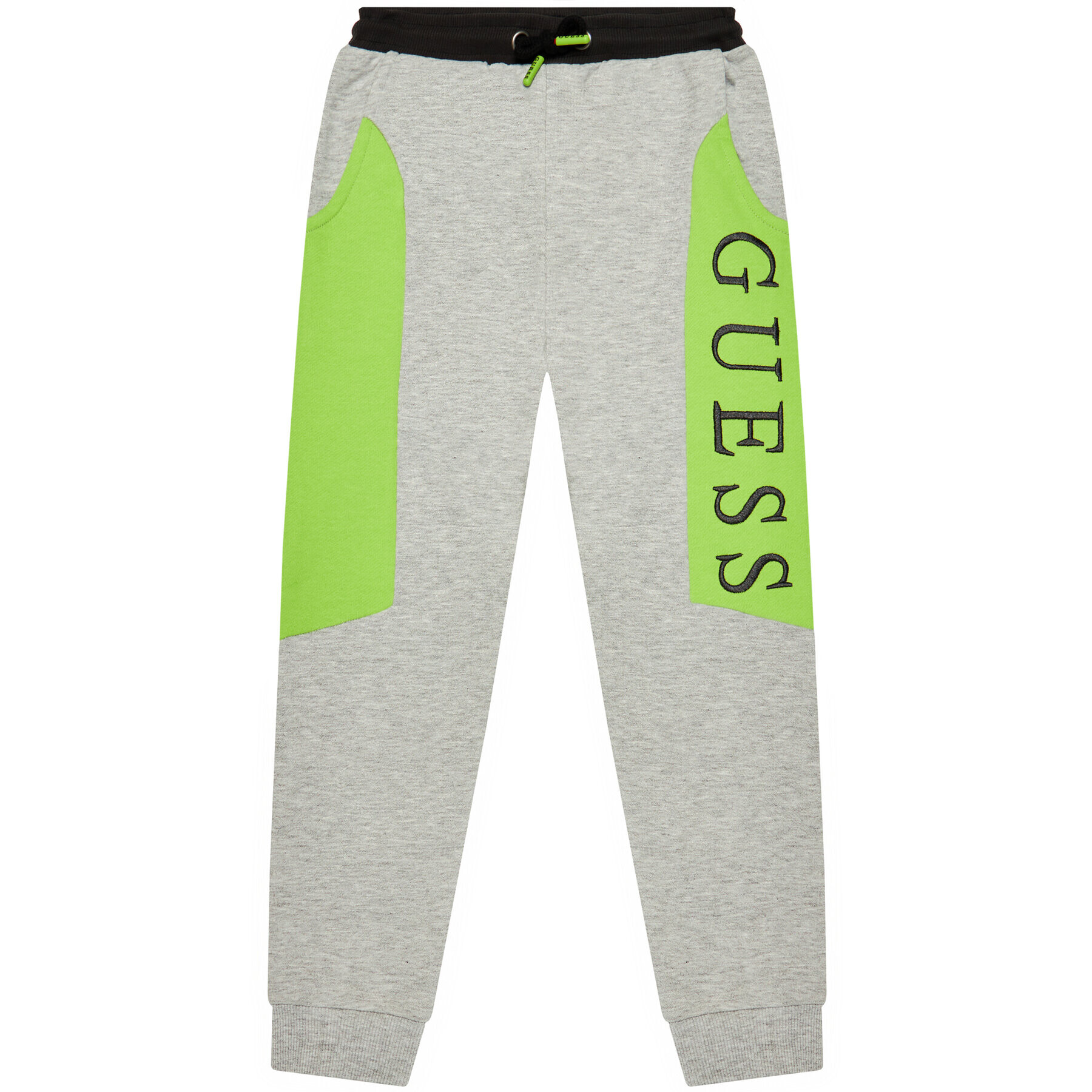 Guess Teplákové kalhoty H1YJ05 KAD70 Šedá Regular Fit - Pepit.cz