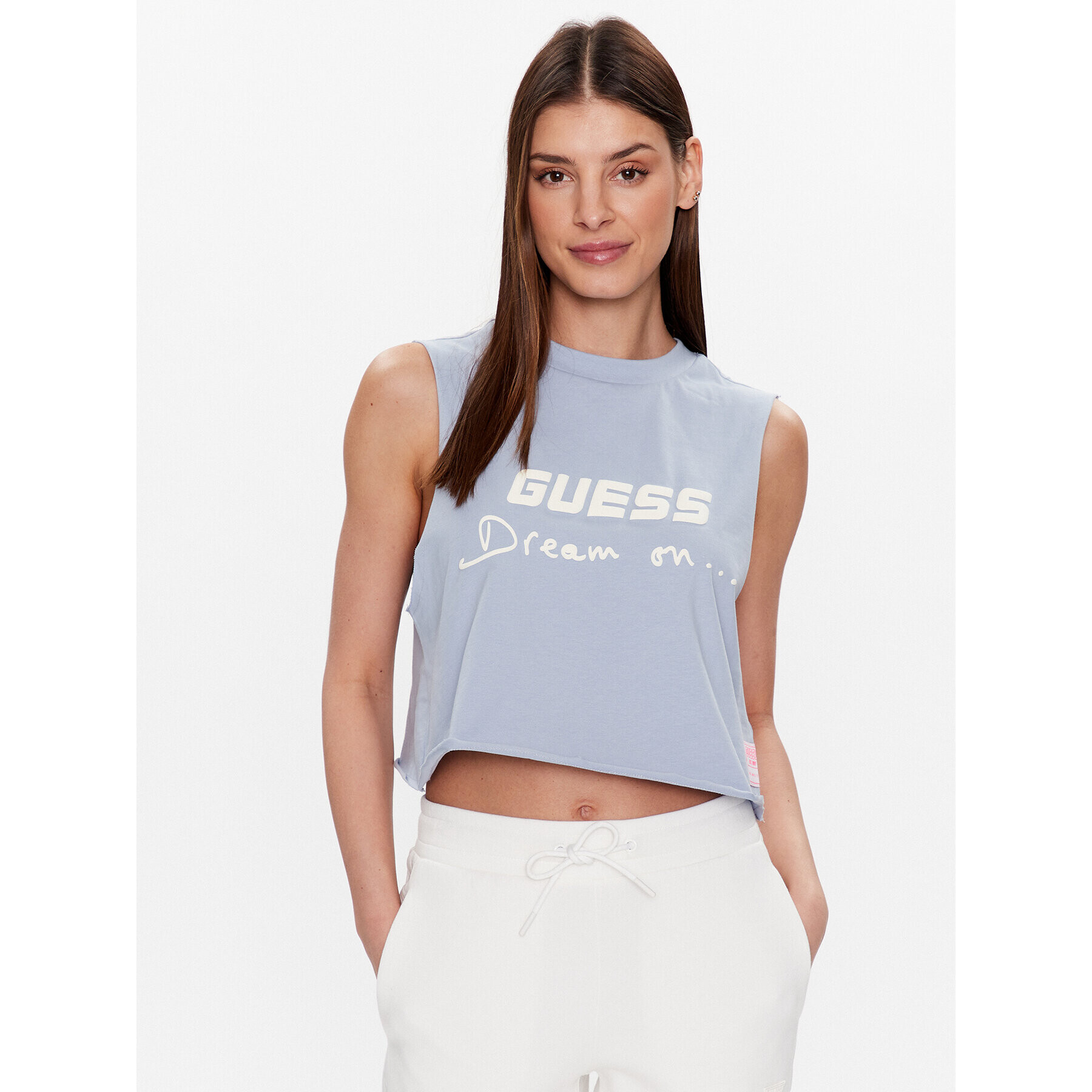 Guess Top Dalya V3GP11 K8FQ4 Modrá Regular Fit - Pepit.cz