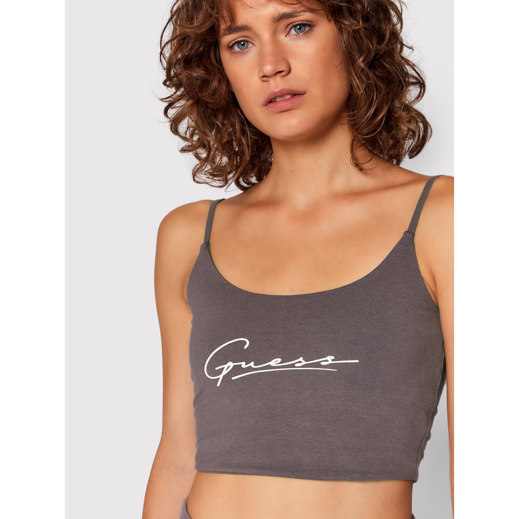 Guess Top Dolly O1BA10 KASI1 Fialová Slim Fit - Pepit.cz