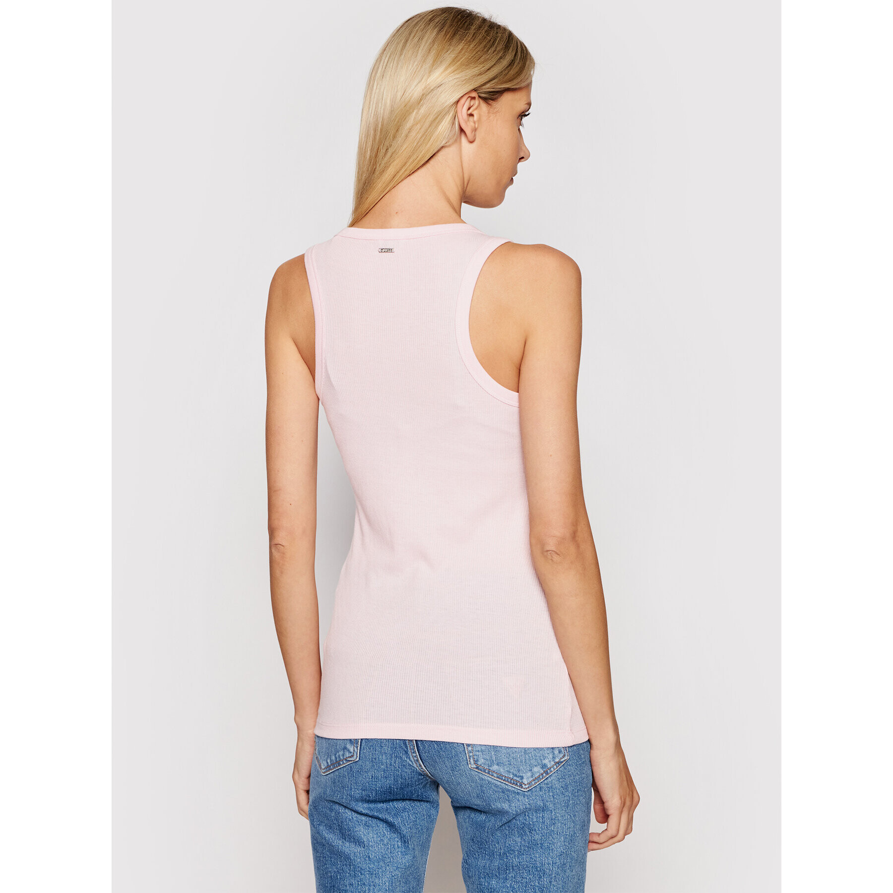 Guess Top Milena W1GP84 KAOU0 Růžová Slim Fit - Pepit.cz