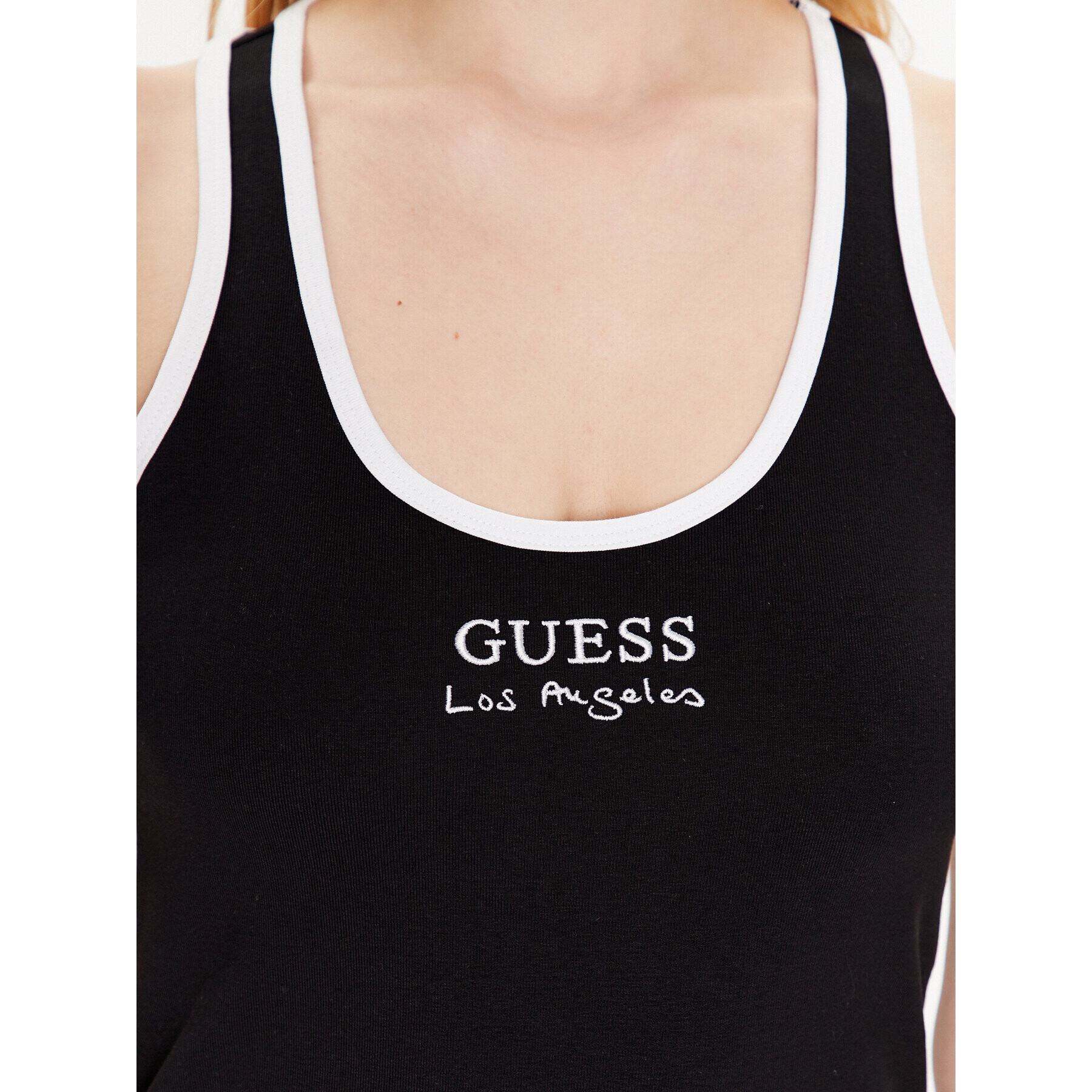 Guess Top Sporty E3GP05 KBP41 Černá Slim Fit - Pepit.cz