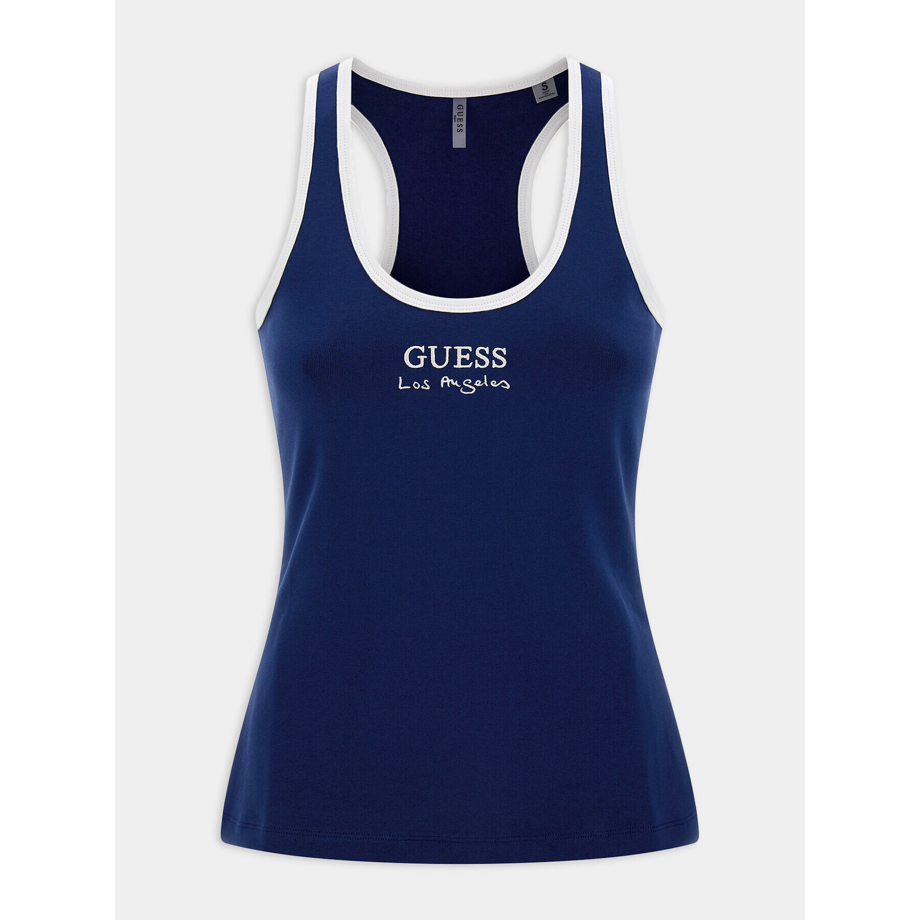 Guess Top Sporty E3GP05 KBP41 Modrá Slim Fit - Pepit.cz