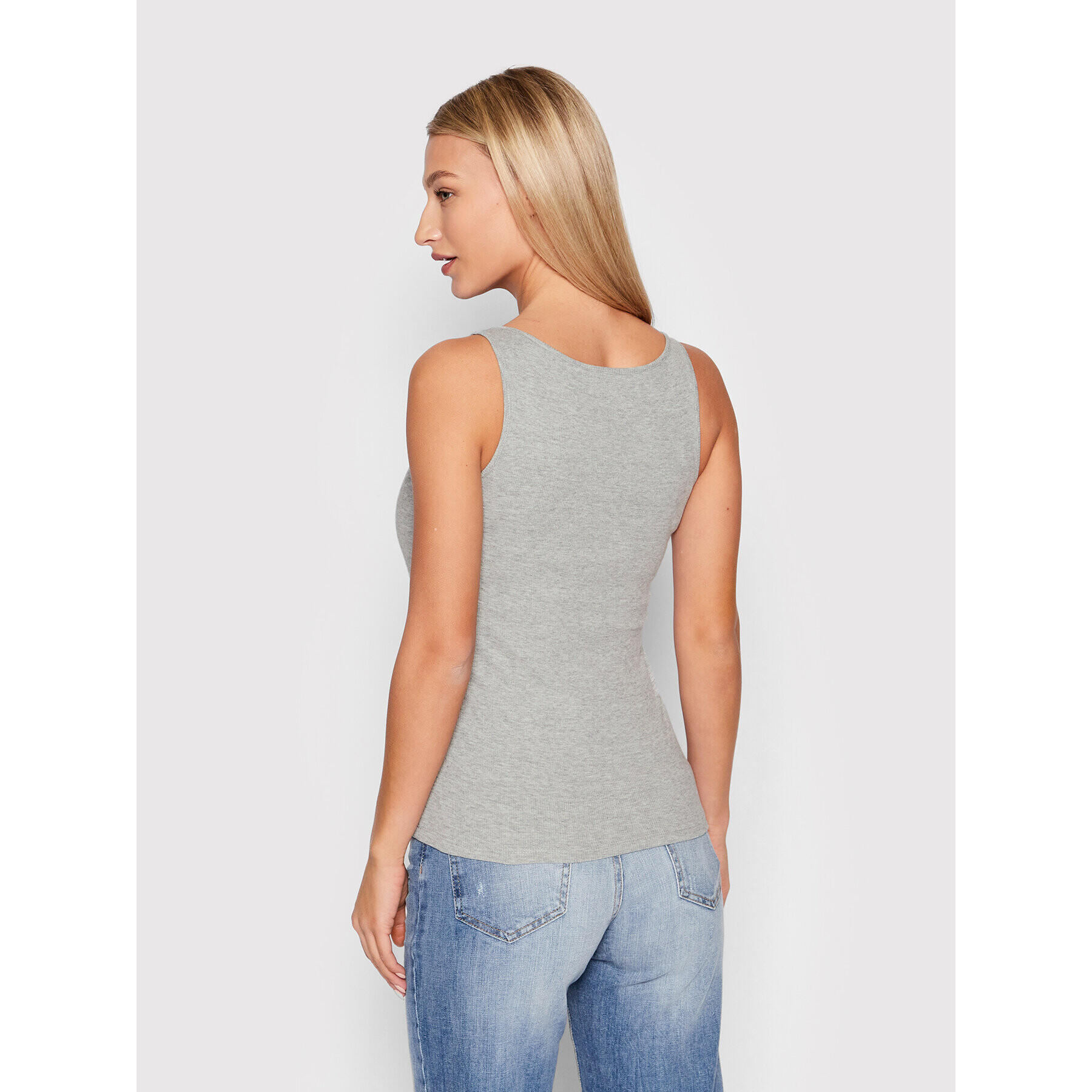 Guess Top W2GP09 K1811 Šedá Slim Fit - Pepit.cz