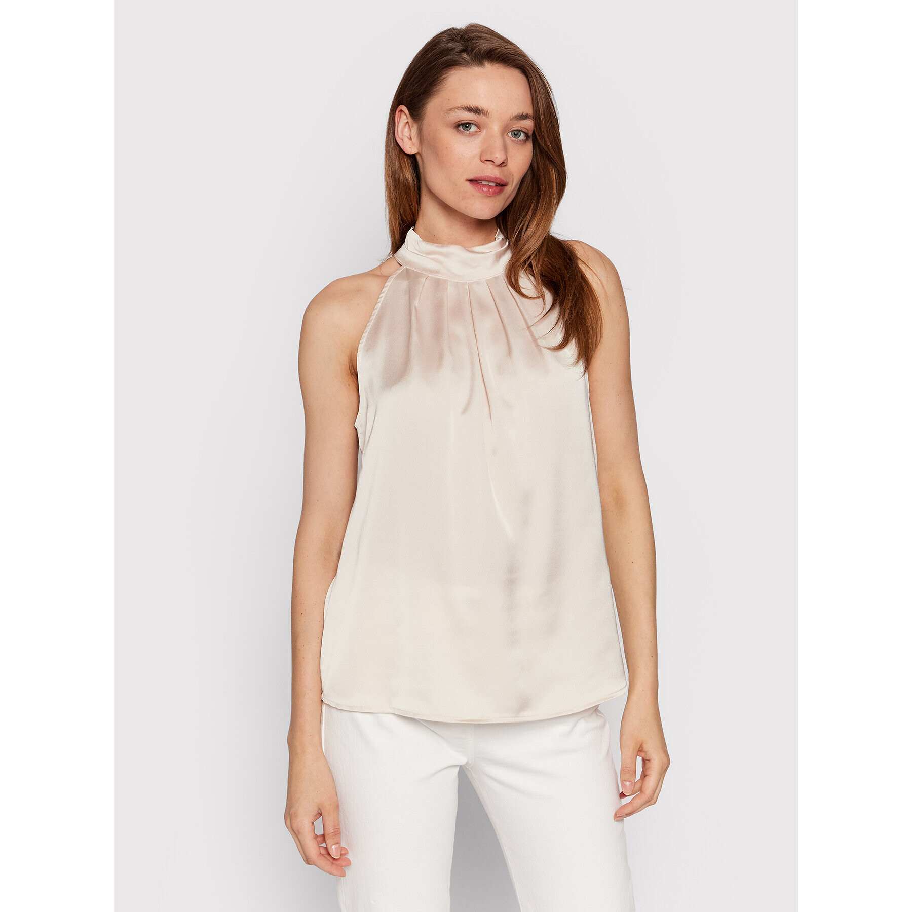 Guess Top W2YH43 WD8G2 Béžová Regular Fit - Pepit.cz