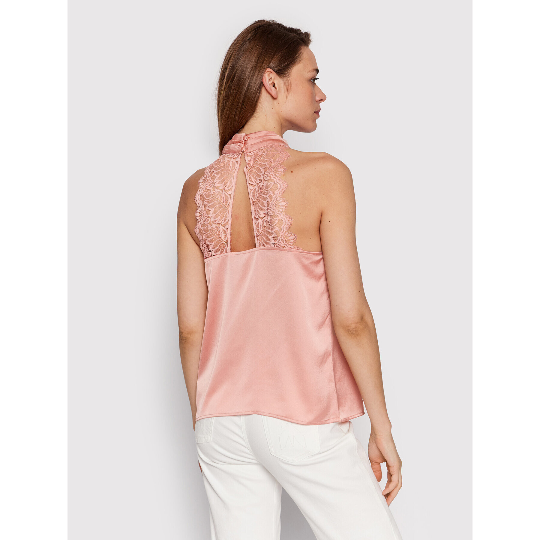 Guess Top W2YH43 WD8G2 Růžová Regular Fit - Pepit.cz