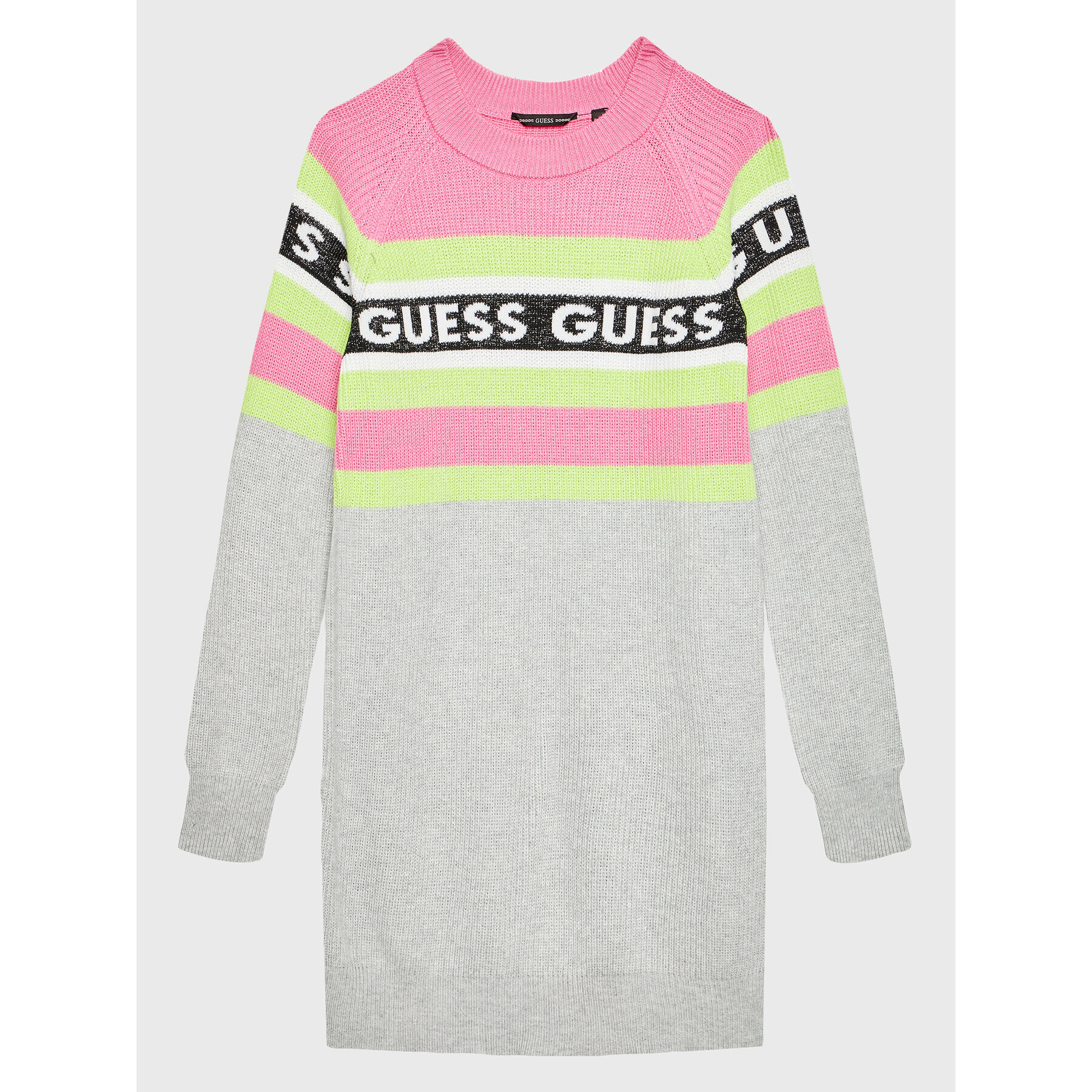 Guess Úpletové šaty J2BK03 Z2V80 Šedá Regular Fit - Pepit.cz