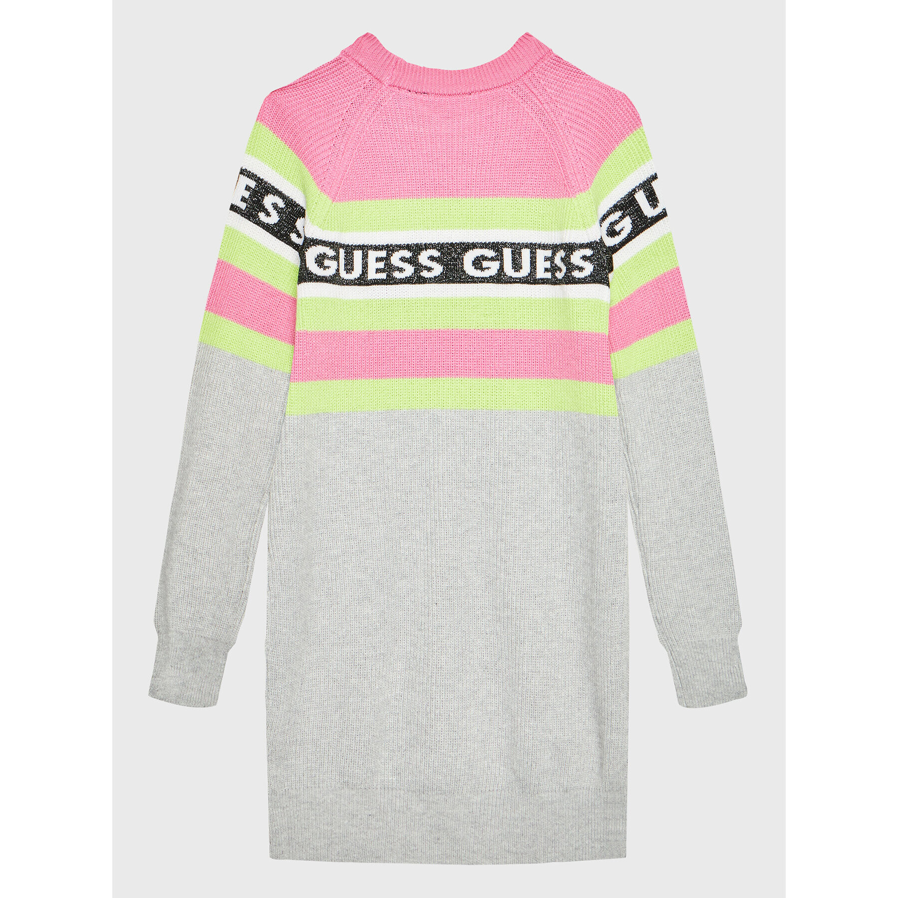 Guess Úpletové šaty J2BK03 Z2V80 Šedá Regular Fit - Pepit.cz