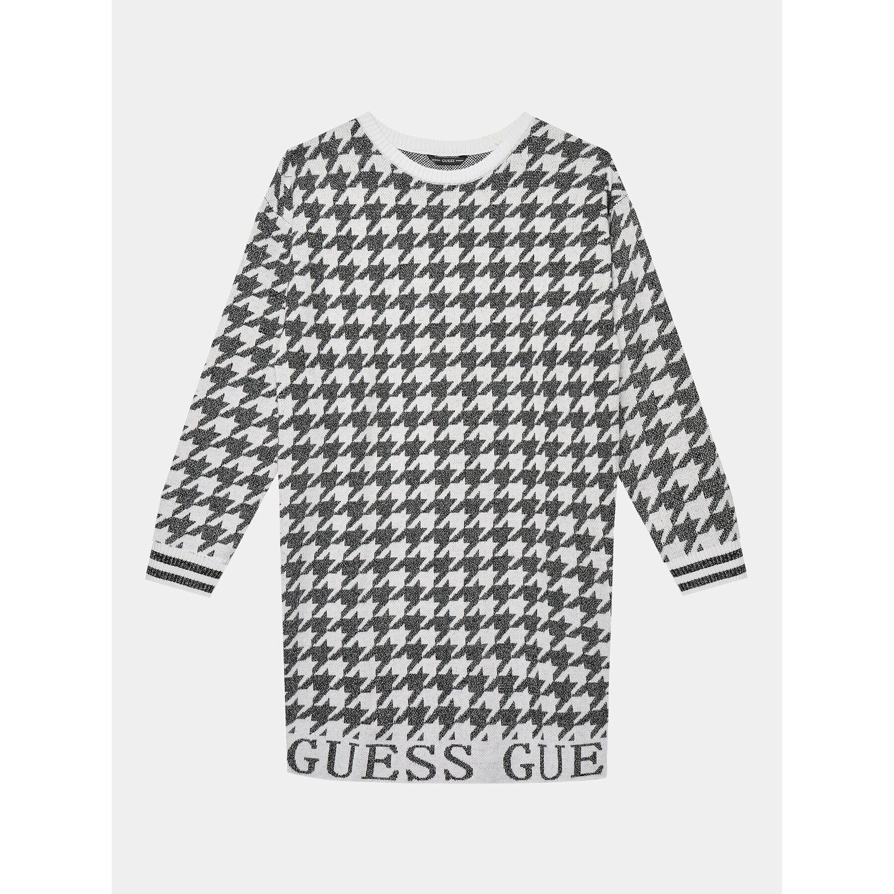 Guess Úpletové šaty J3BK04 Z3AH0 Bílá Regular Fit - Pepit.cz