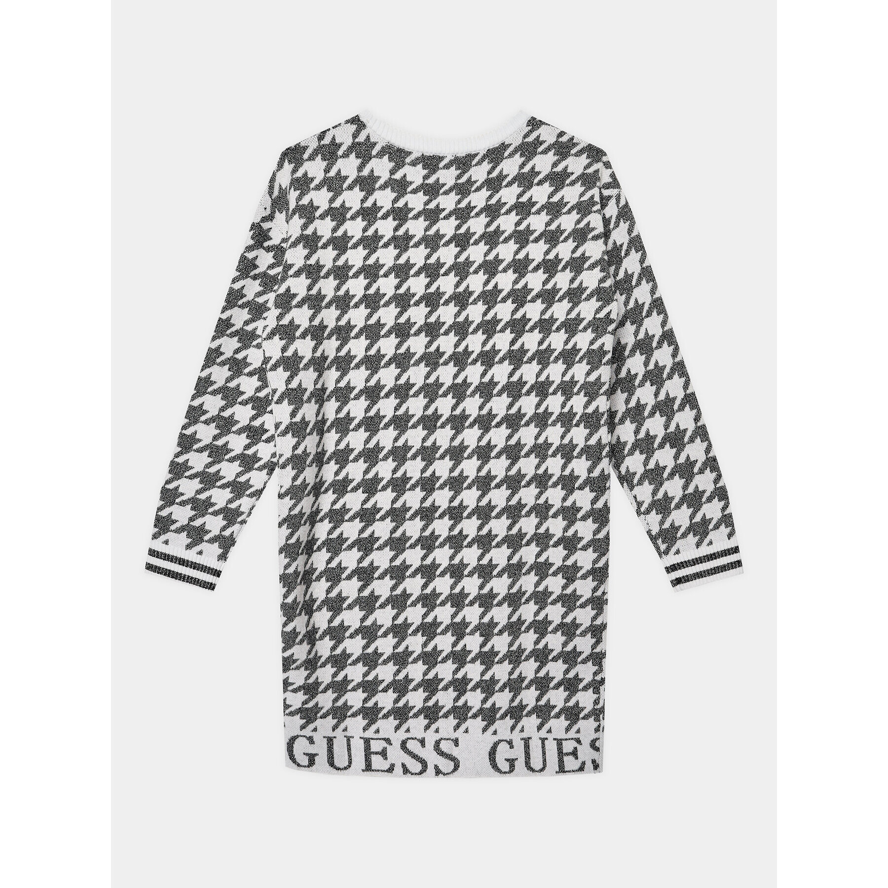 Guess Úpletové šaty J3BK04 Z3AH0 Bílá Regular Fit - Pepit.cz