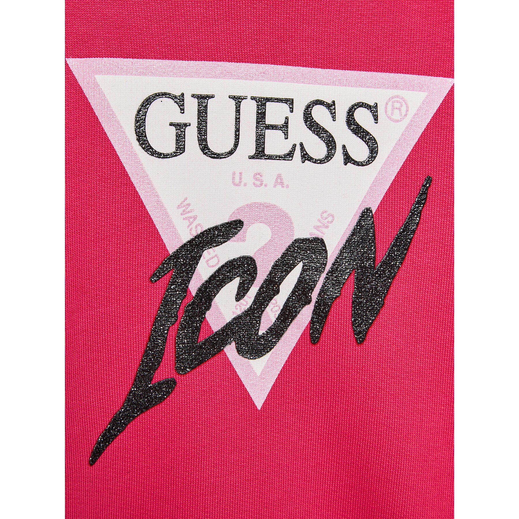 Guess Úpletové šaty K3BK17 KAV34 Růžová Regular Fit - Pepit.cz