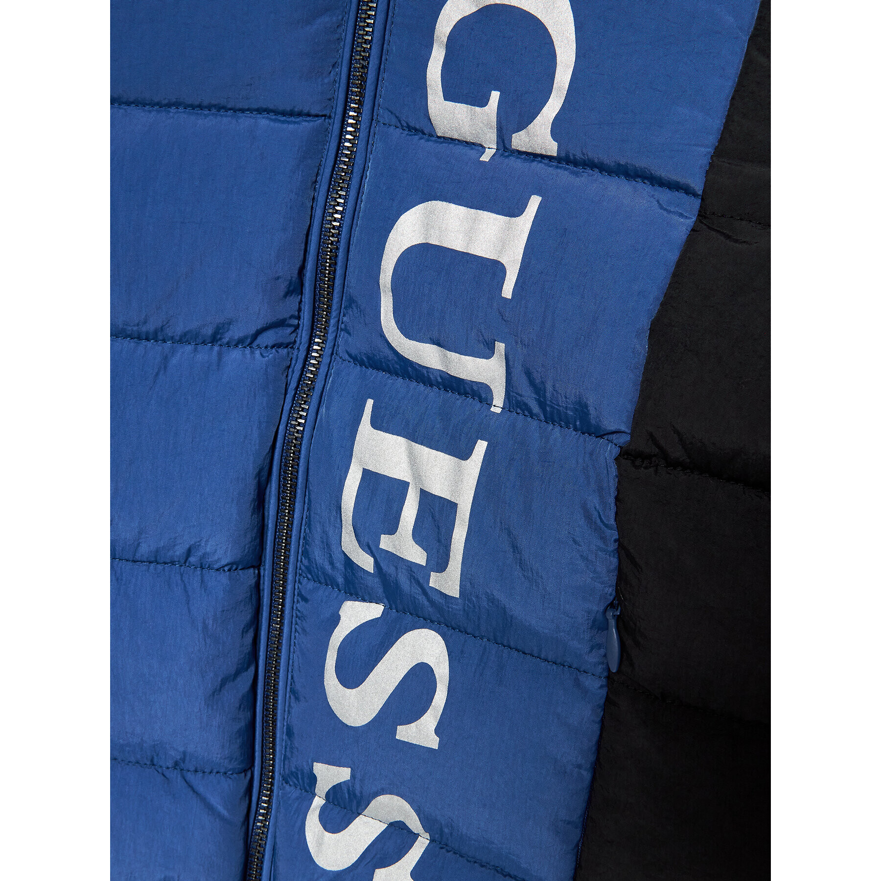 Guess Vatovaná bunda H2BT01 WF090 Tmavomodrá Regular Fit - Pepit.cz