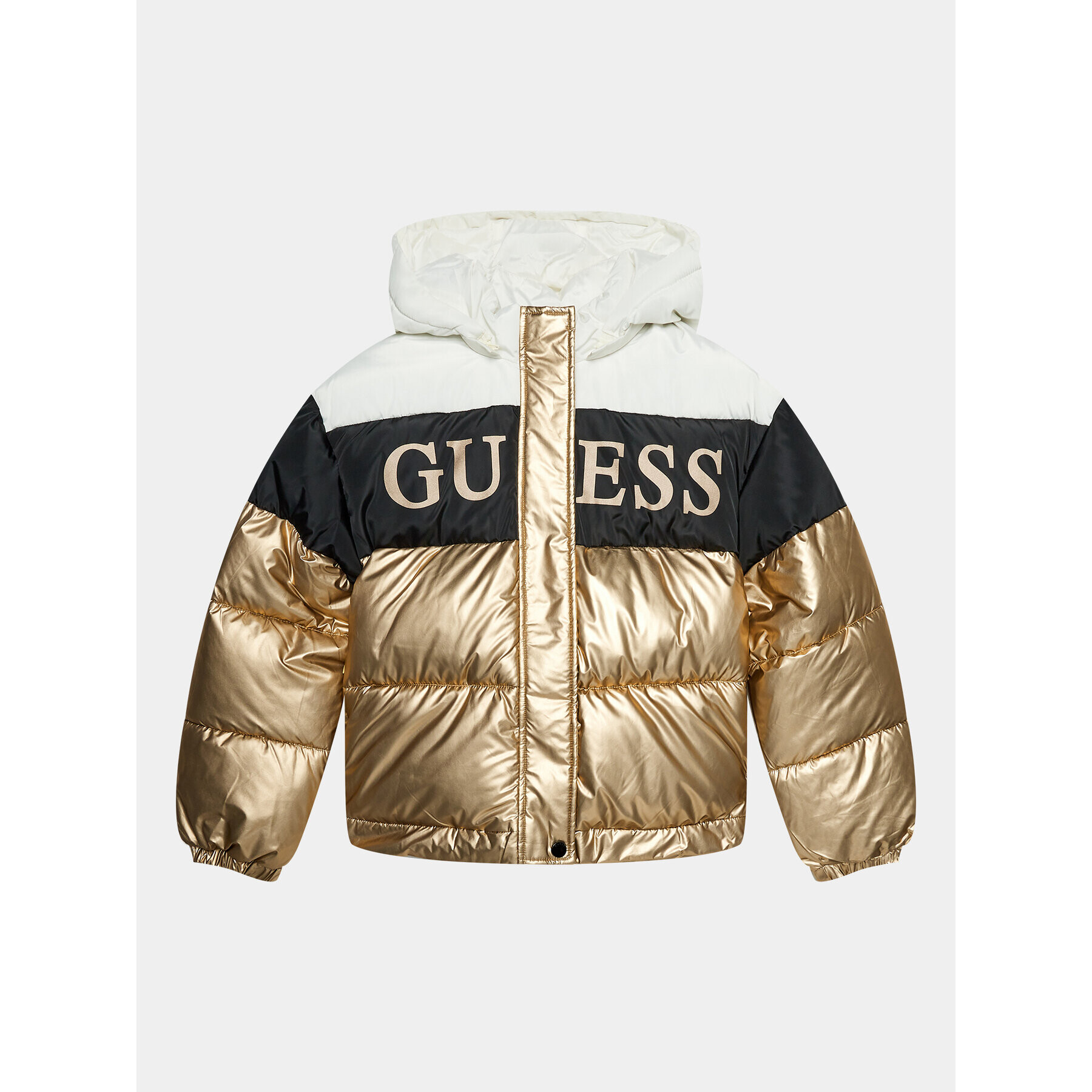 Guess Vatovaná bunda J3BL03 WBVE0 Zlatá Regular Fit - Pepit.cz