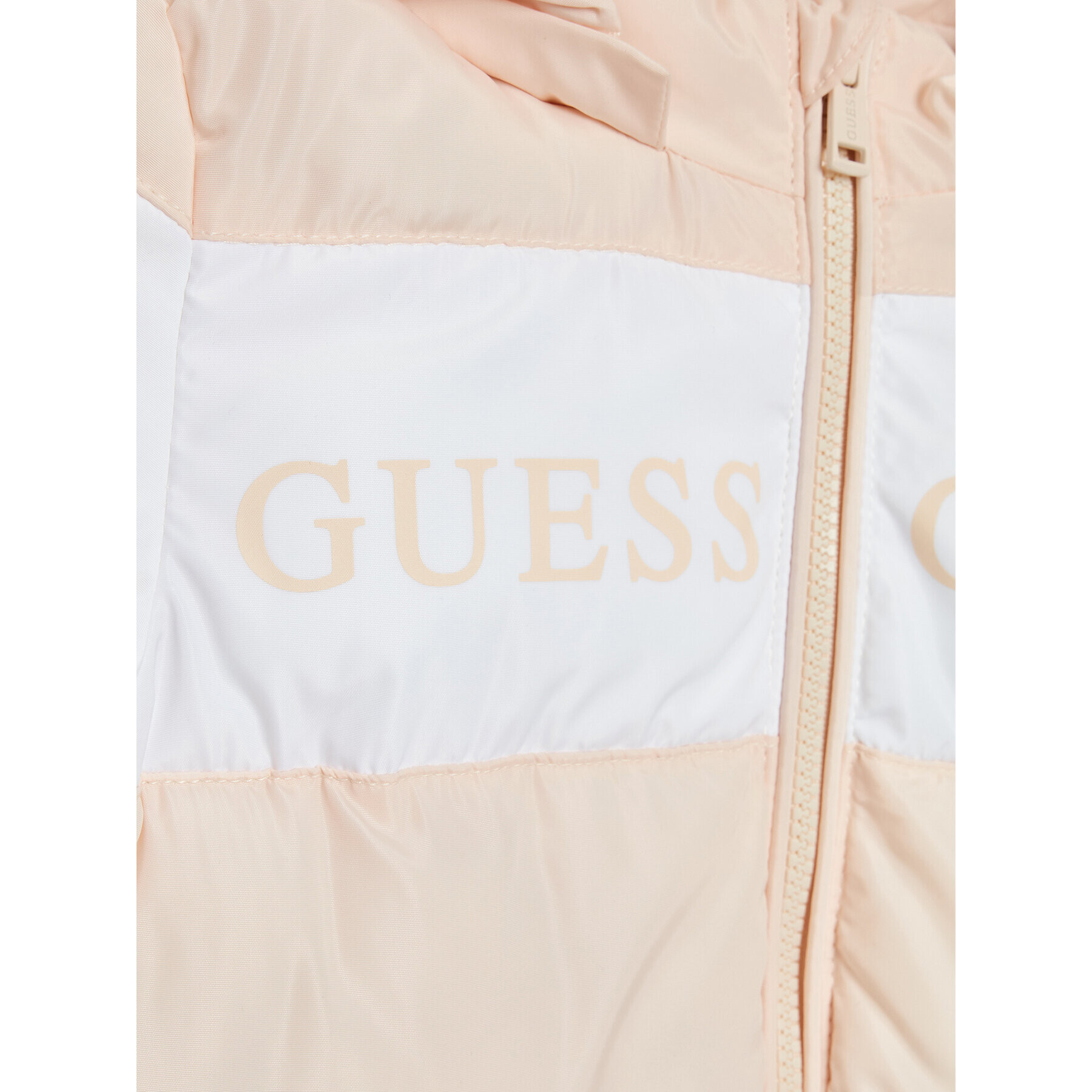 Guess Vatovaná bunda K2BL01 WB240 Béžová Regular Fit - Pepit.cz