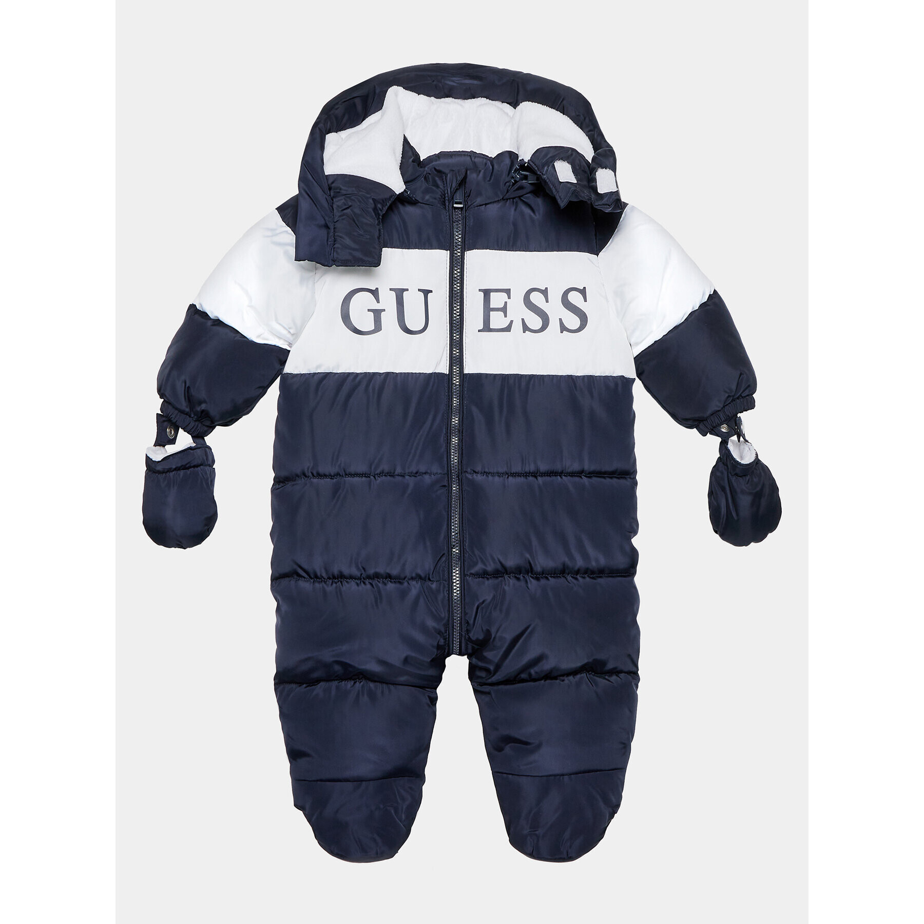 Guess Zimní kombinéza H3BW05 WB240 Modrá Regular Fit - Pepit.cz